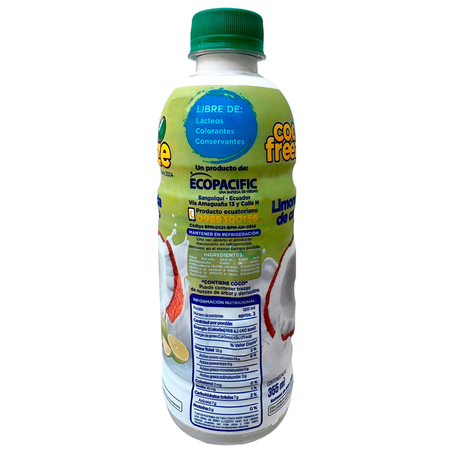 Limonada De Coco COCO FREEZE 355 Ml