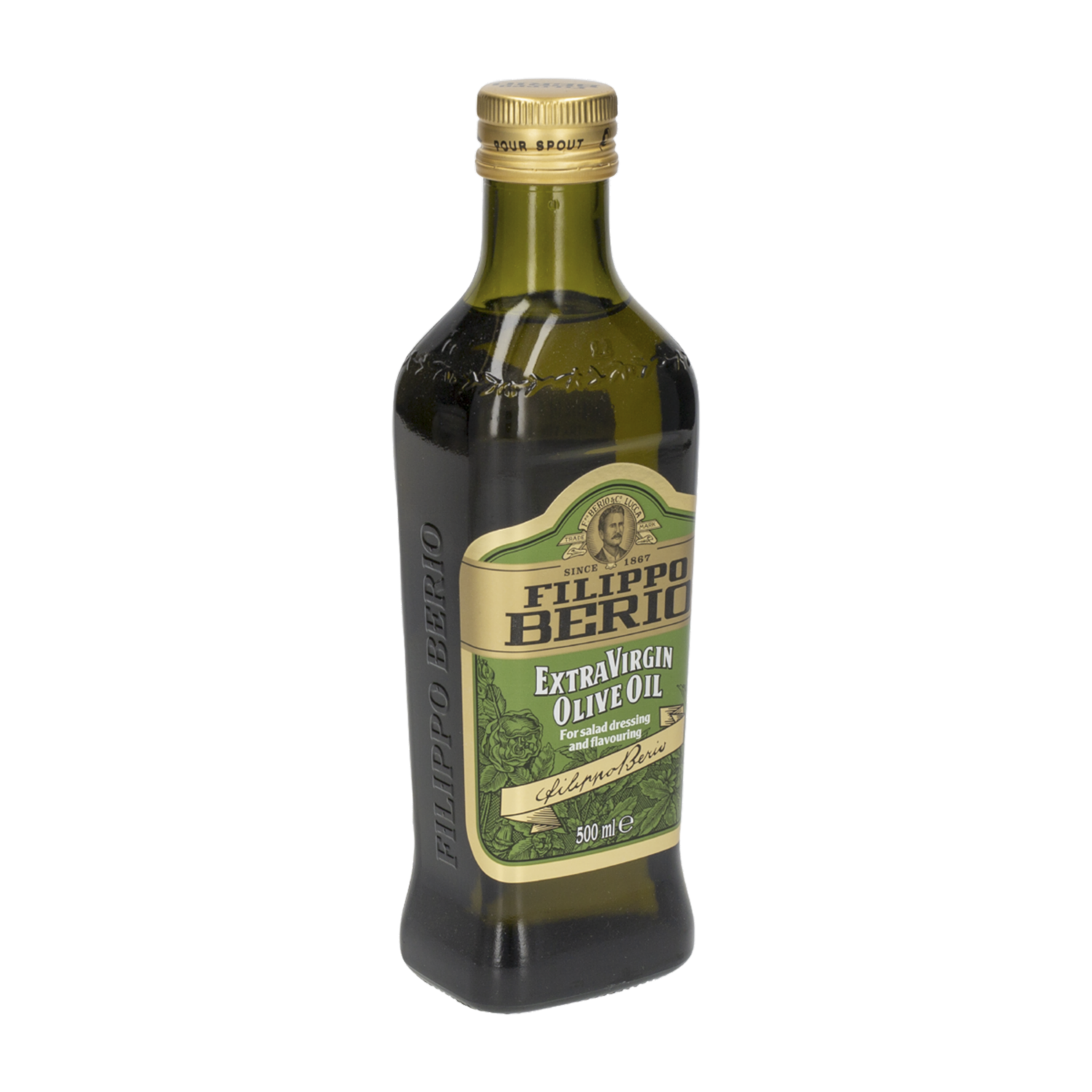 Aceite Extra Virgen Vidrio FILIPPO Botella