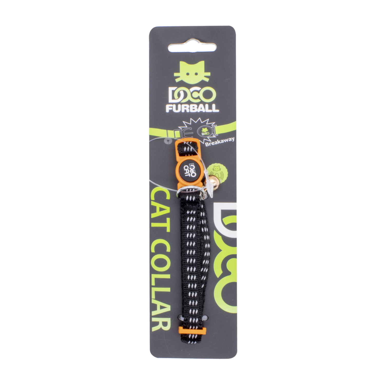 Collar Para Gato Color Negro DOCO Unidad