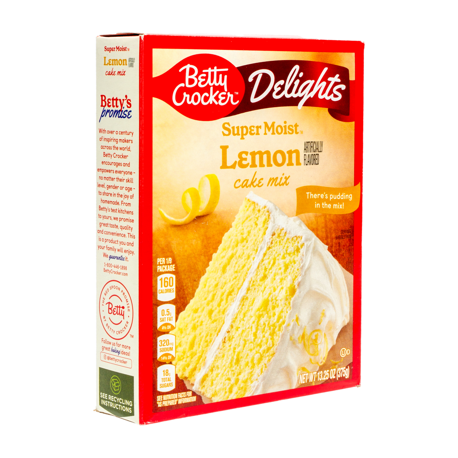 Torta Premezcla De Limón BETTY CROCKER 375 G