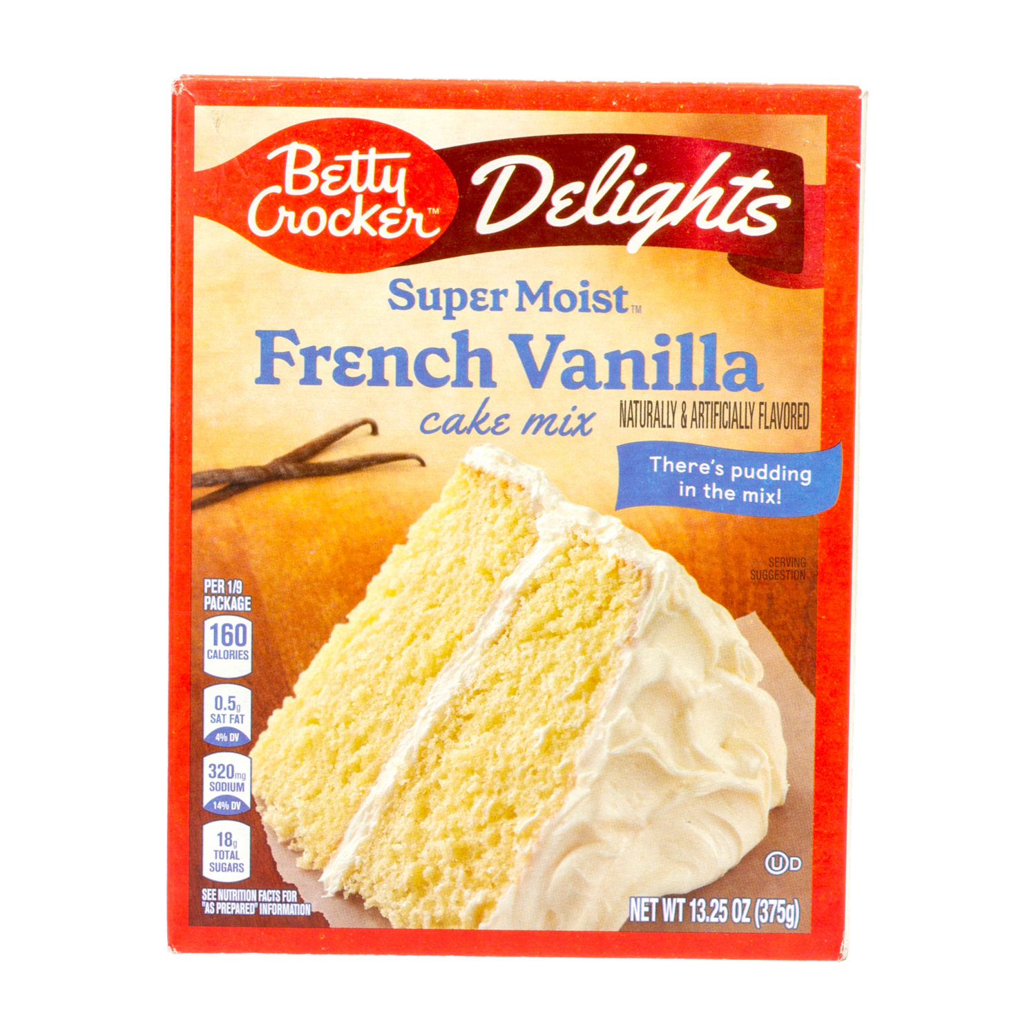 Torta Premezcla Vainilla Francesa BETTY CROCKER 375 G