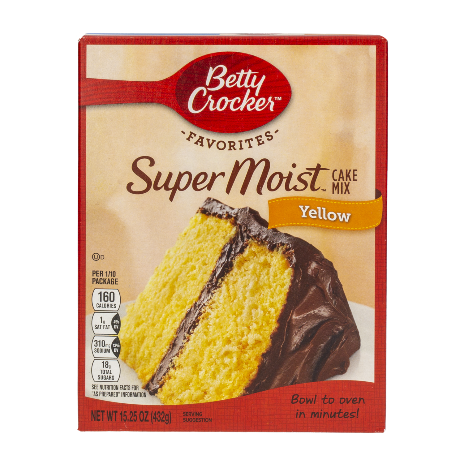 Cake Amarillo BETTY CROCKER 432 G