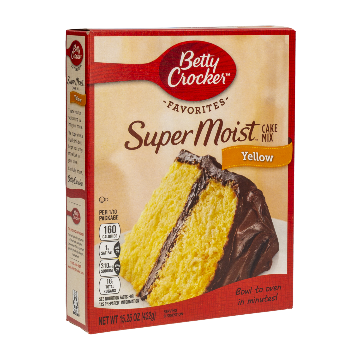 Cake Amarillo BETTY CROCKER 432 G