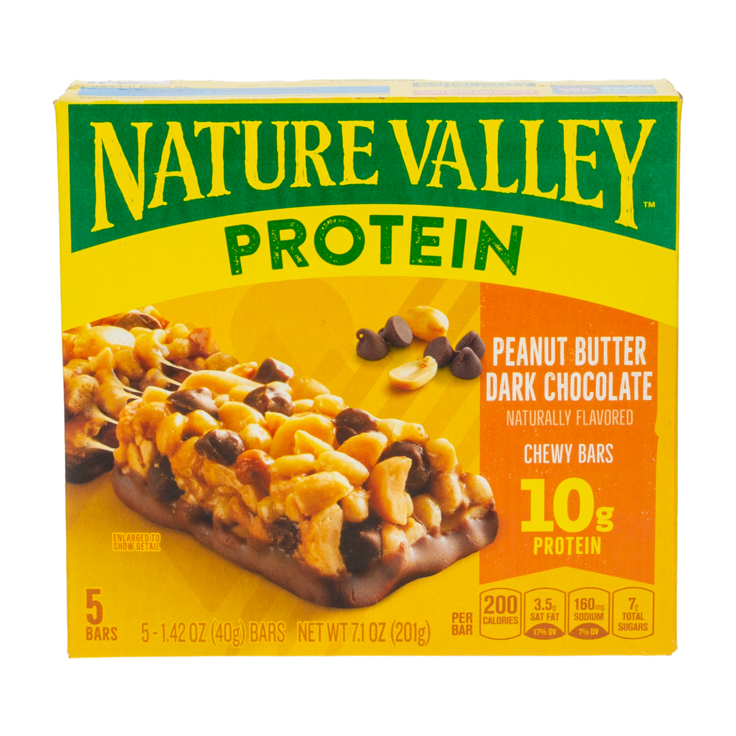 Barra Energética Con Mantequilla De Maní Y Chocolate NATURE VALLEY 201 G