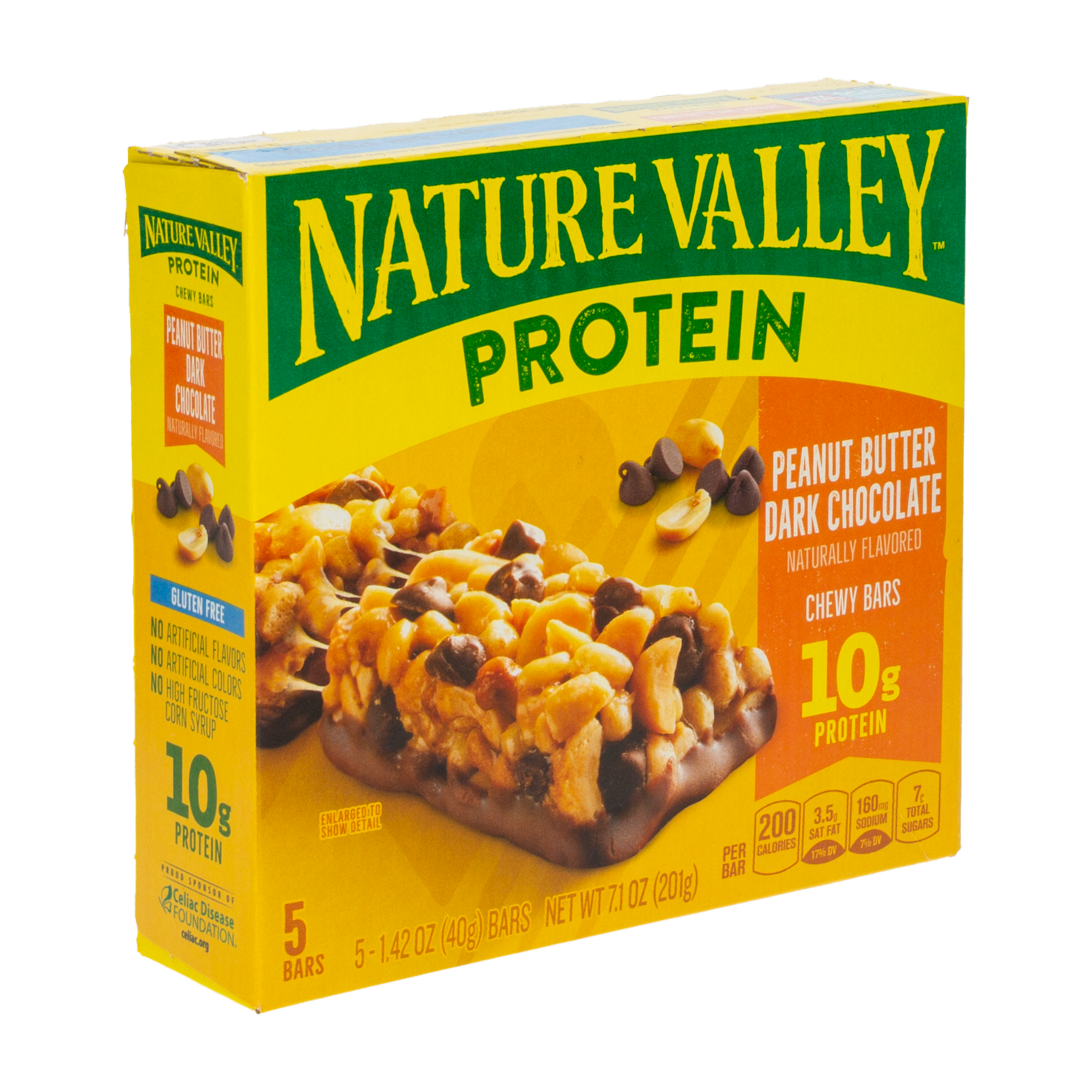 Barra Energética Con Mantequilla De Maní Y Chocolate NATURE VALLEY 201 G
