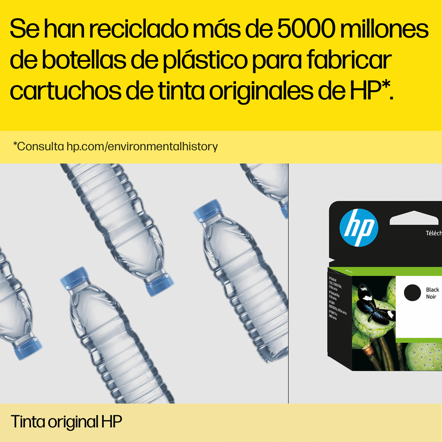 Tinta Para Impresora GT53 Black HP 90 Ml