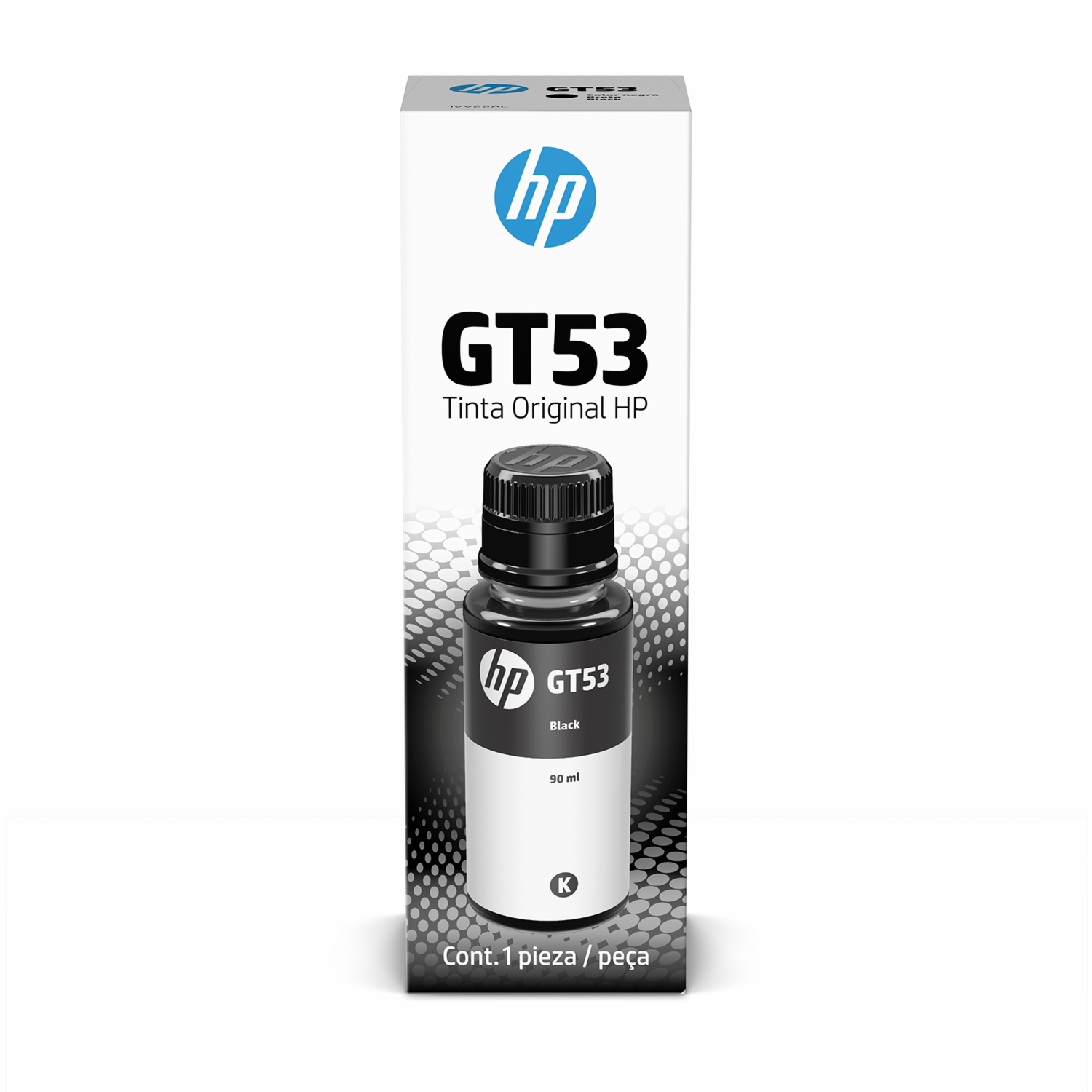 Tinta Para Impresora GT53 Black HP 90 Ml