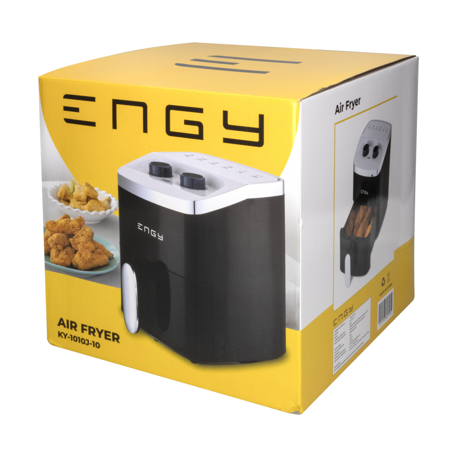 Air Fryer 1000 Watts Manual KY-1010J-10 ENGY 2,5 Litros