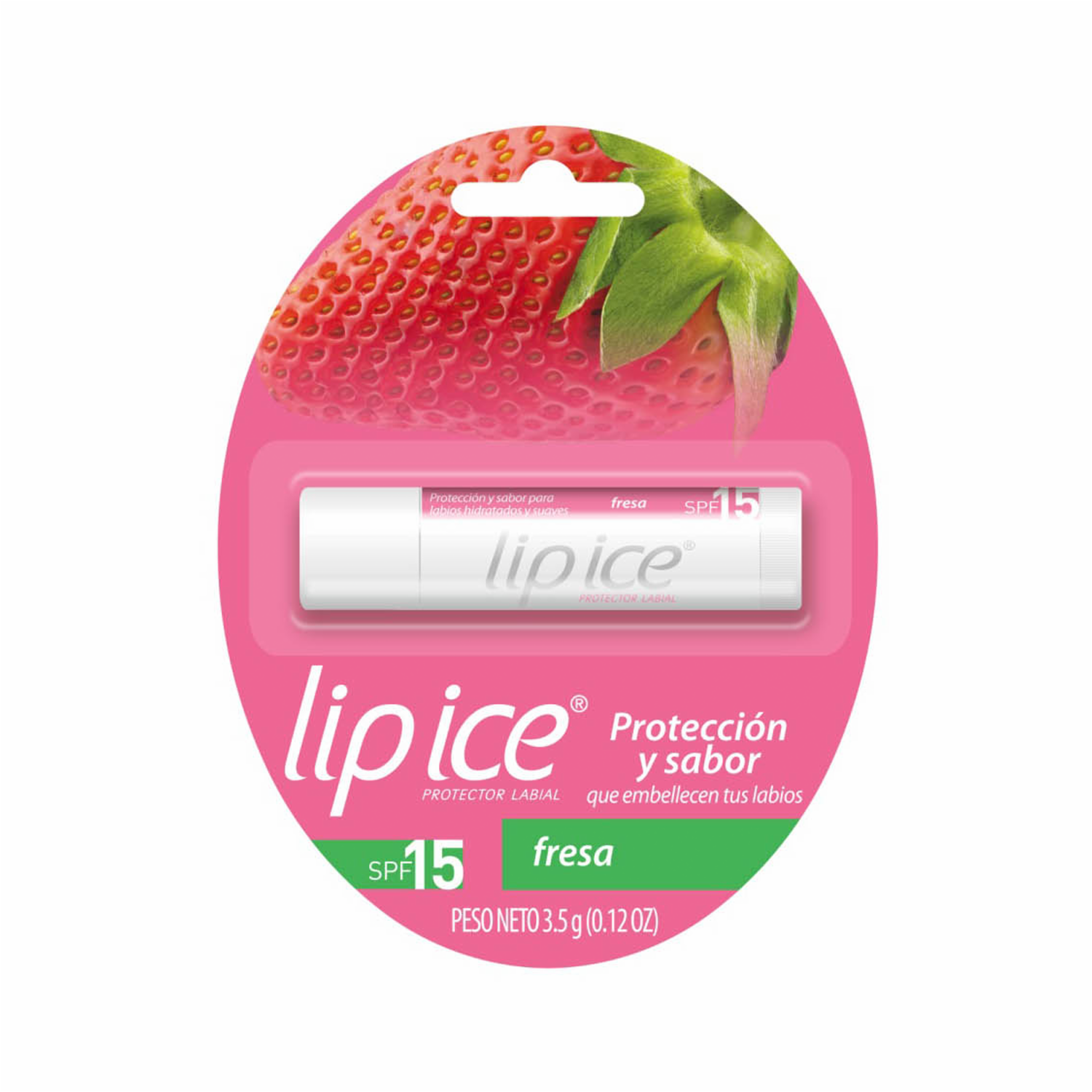 Bálsamo Labial Protector De Fresa Con Factor De Protección Solar 15 LIPICE Unidad