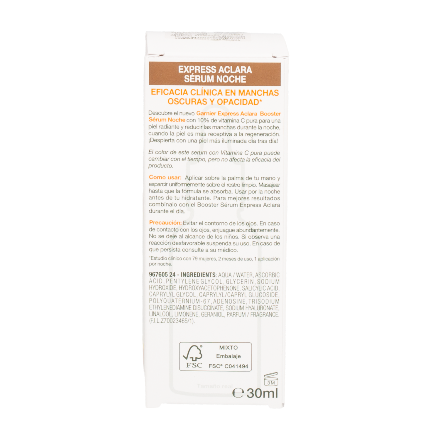 Sérum Facial Skin Active Express GARNIER SKIN ACTIVE 30 Ml