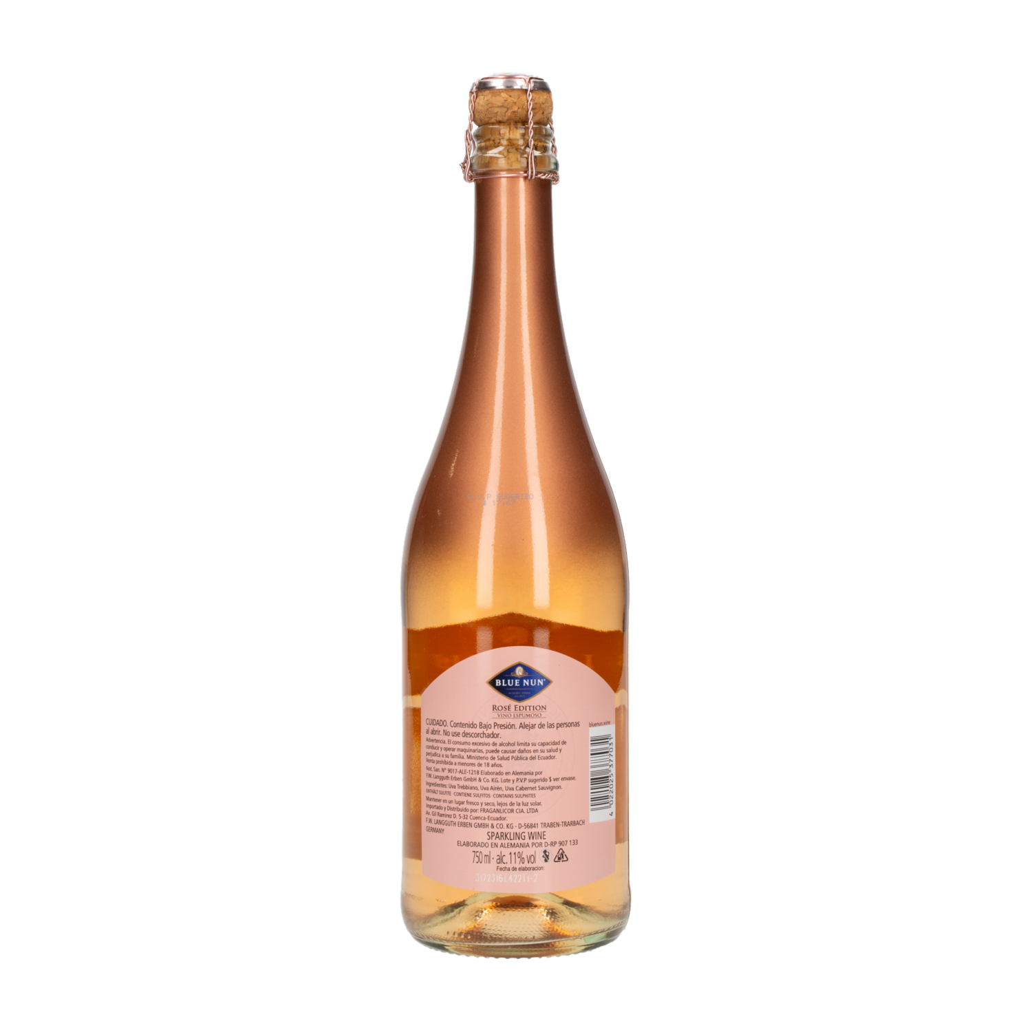 Espumante Sparkling Rosé BLUE NUN 750 ML