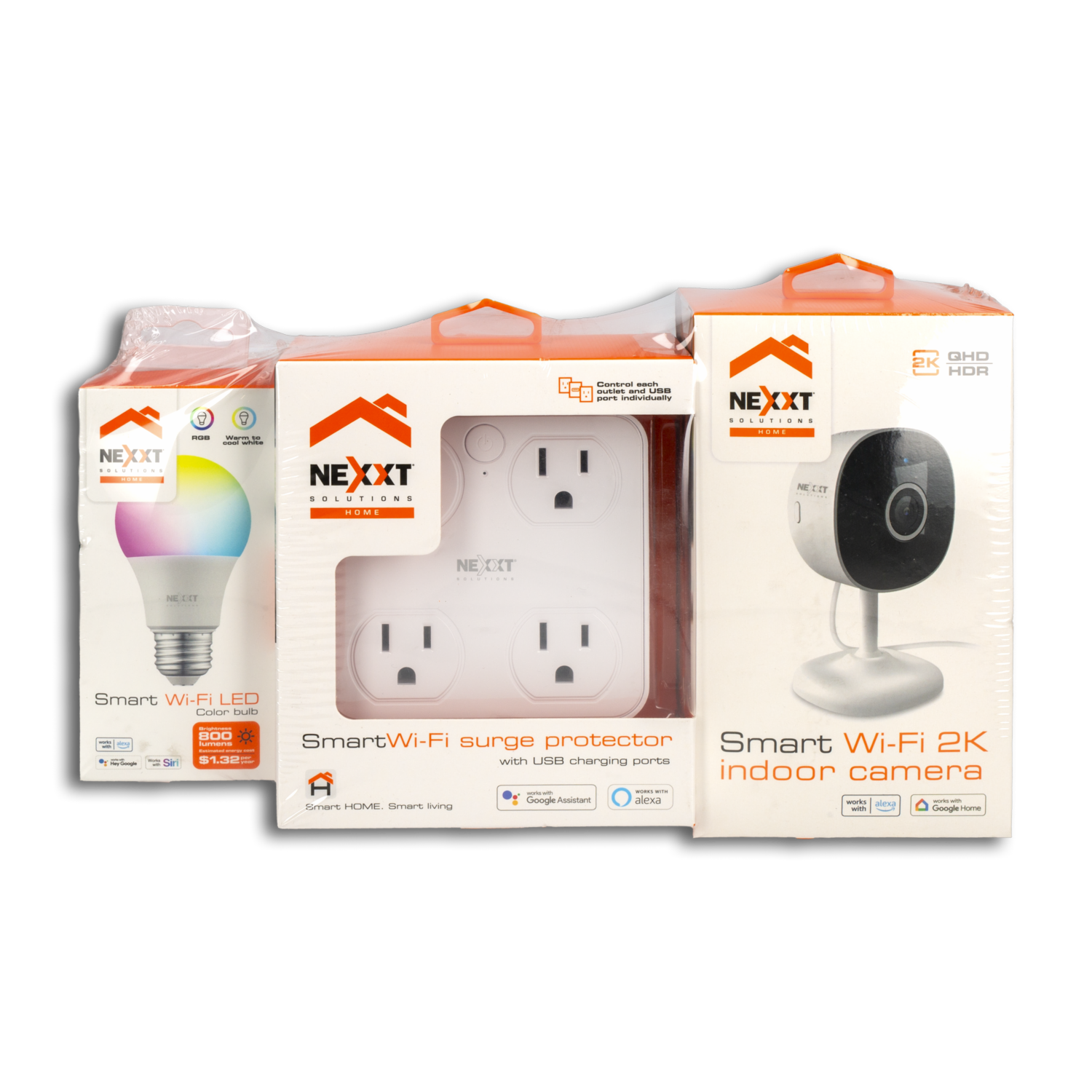Kit Cámara + Bombillo + Enchufe NEXXT Paquete