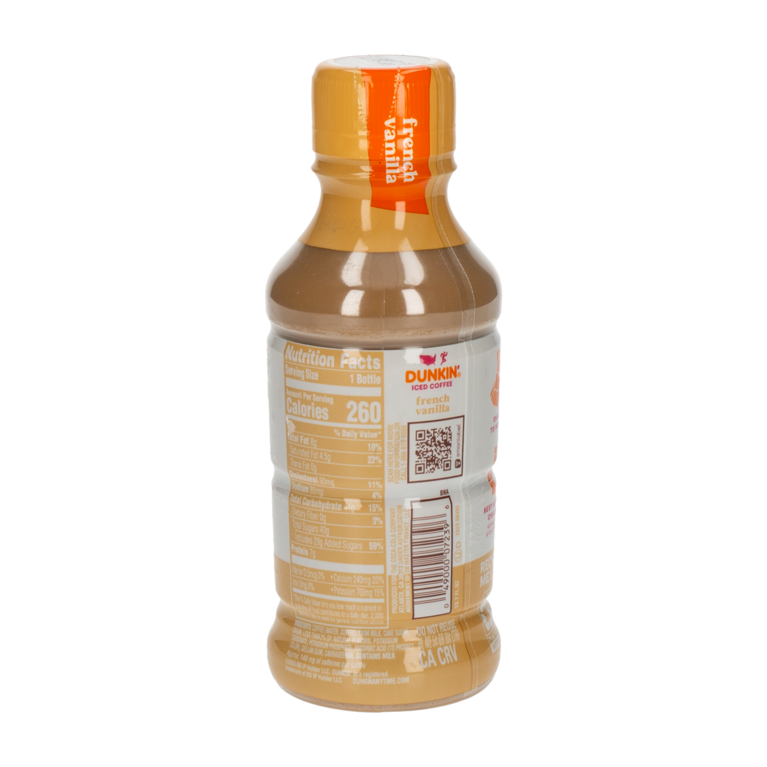 Bebida De Café Sabor A Vainilla DUNKIN´ 355 G