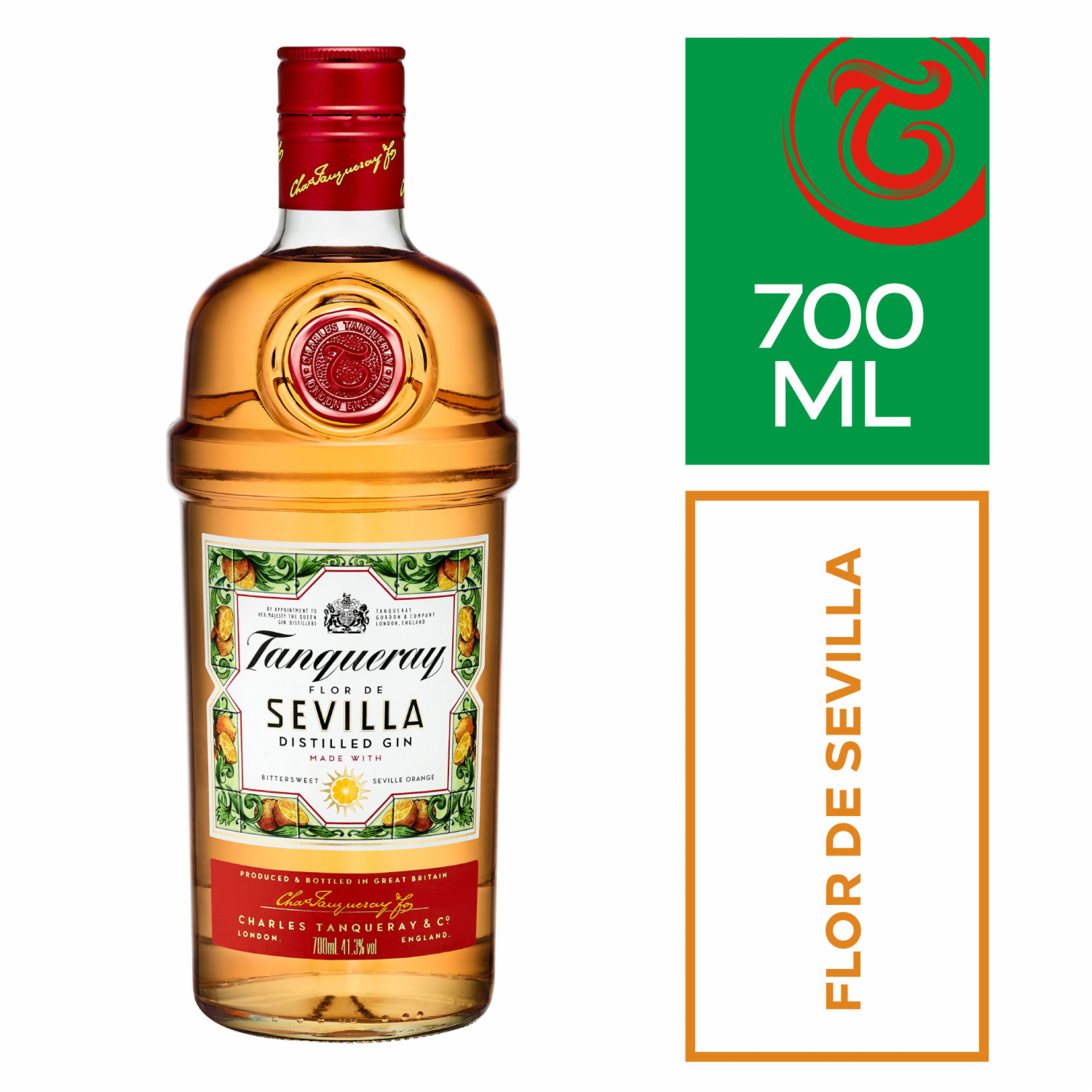 Gin Flor De Sevilla TANQUERAY 700 Ml