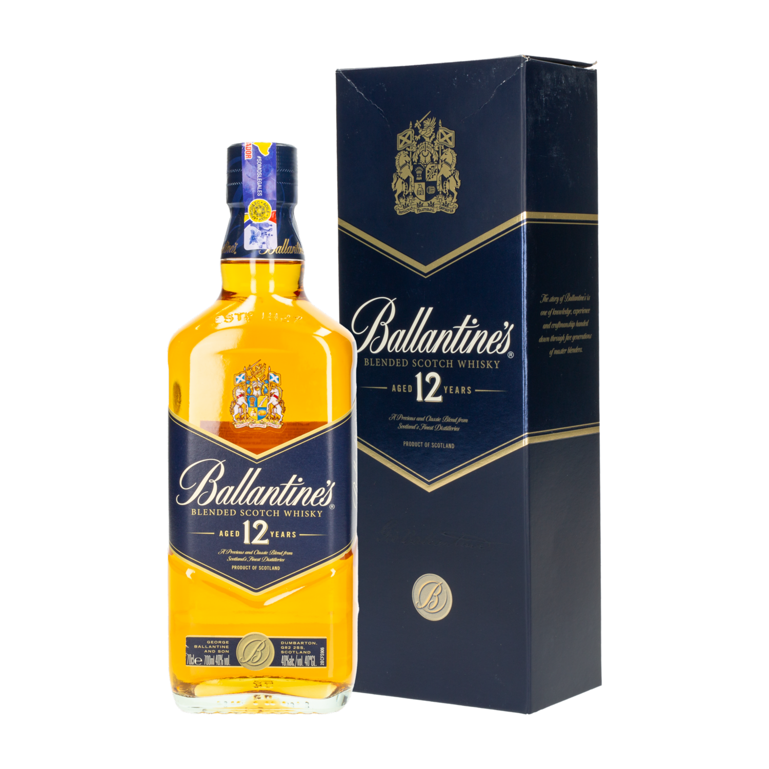 Whisky 12 Años BALLANTINE´S 700 Ml