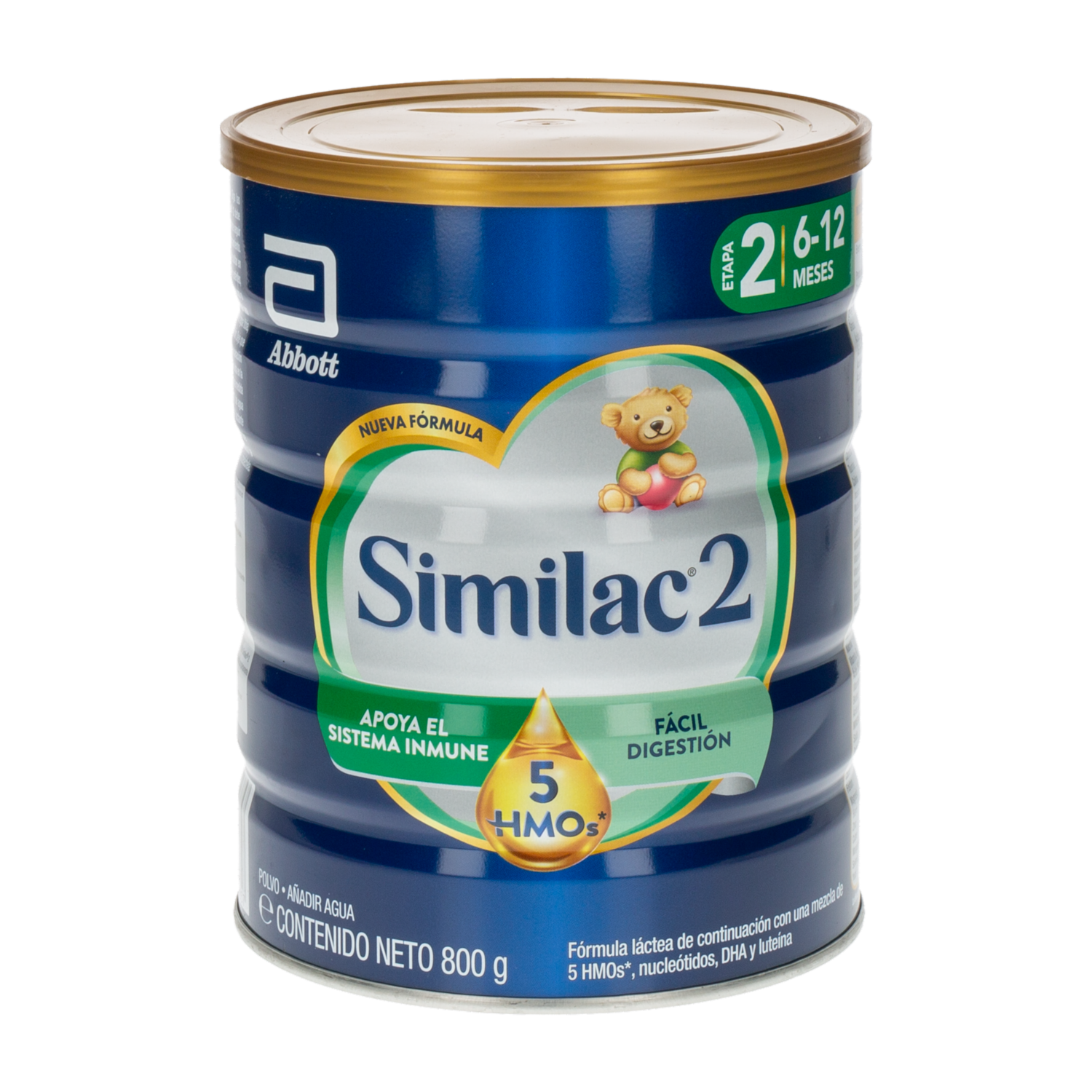 Leche En Fórmula Infantil Etapa 2 Cinco Hmo SIMILAC 800 G