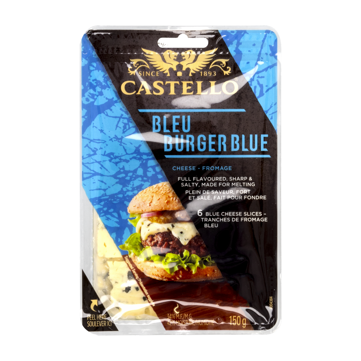 Queso Blue Castello Queso Burguer Blue CASTELLO 150 G