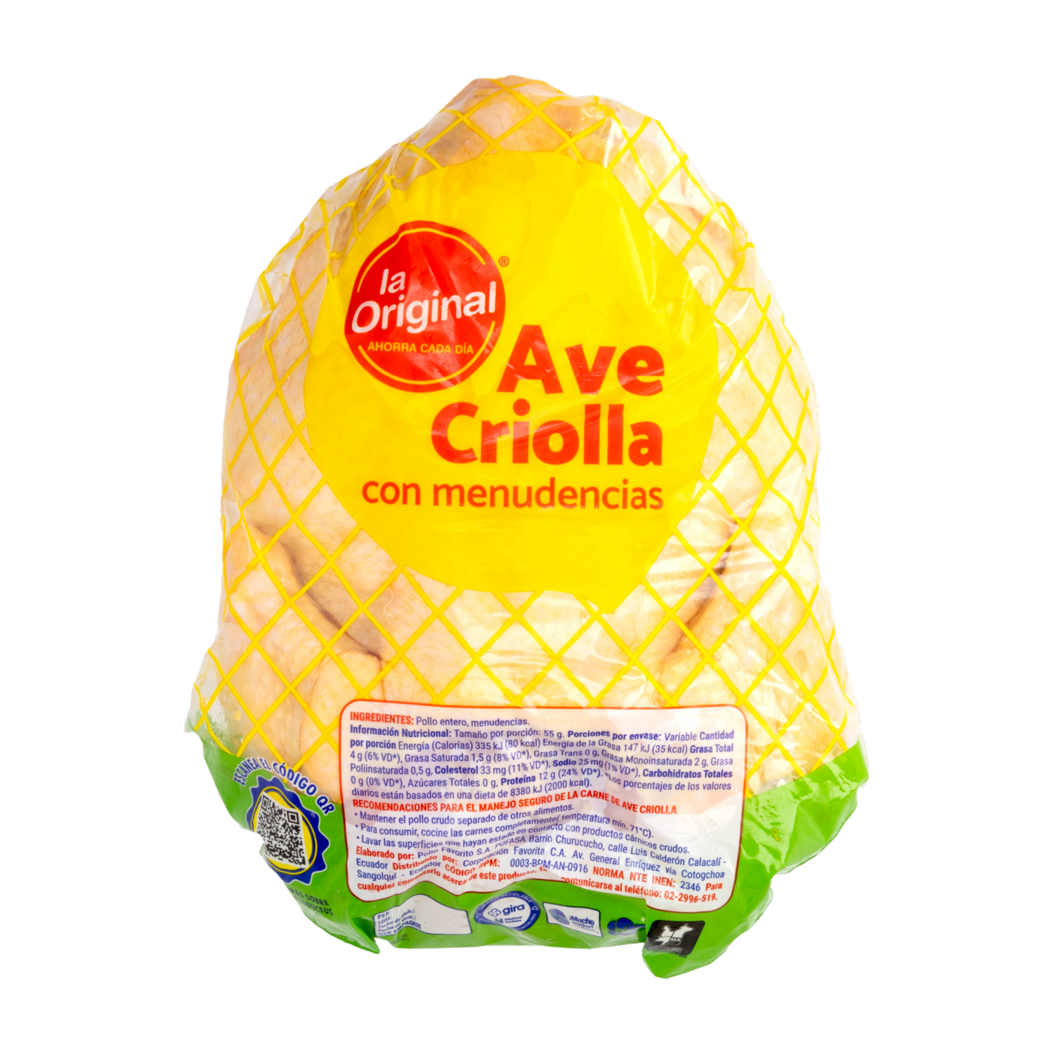Pollo Criollo Con Menudencias LA ORIGINAL Al Peso