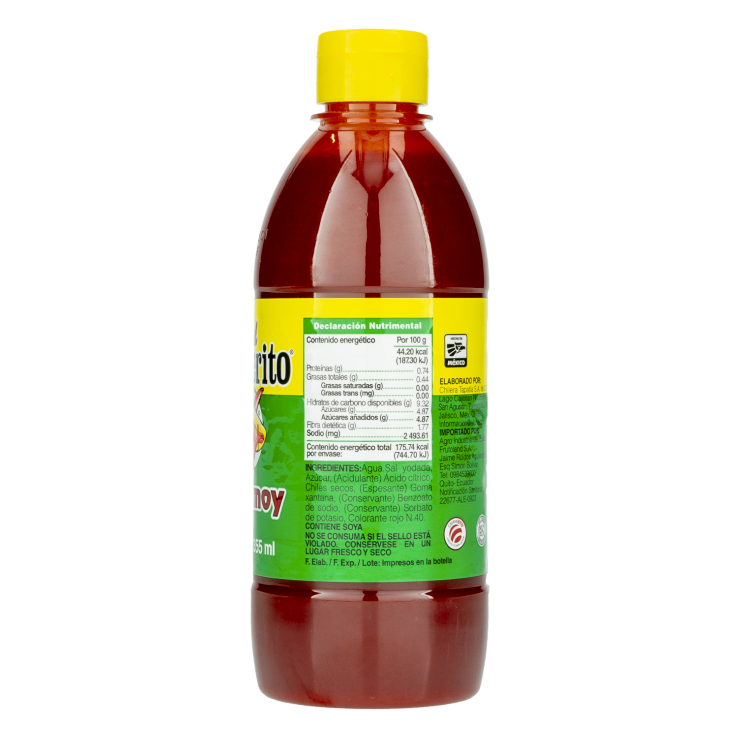 Salsa Chamoy Clásica EL CHILERITO 355 Ml