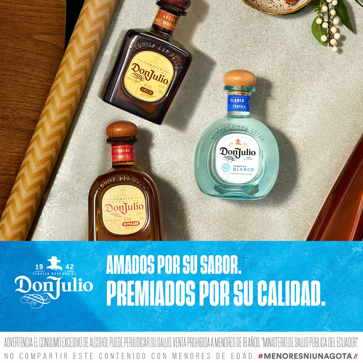 Tequila Blanco DON JULIO 750 Ml