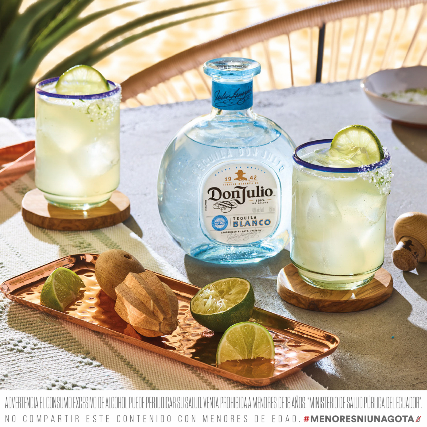 Tequila Blanco DON JULIO 750 Ml