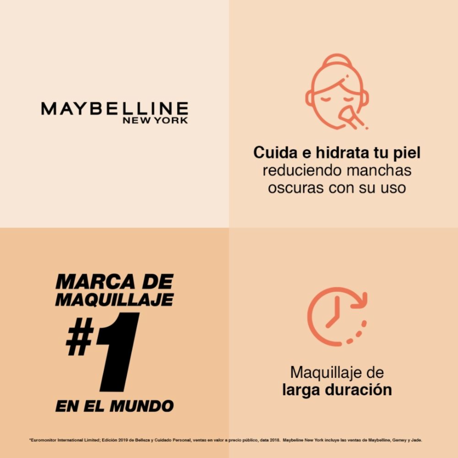 Base De Maquillaje Líquida Fit Me Fresh Tint Con Vitamina C Fps 50 Tono 07 As MAYBELLINE NEW YORK