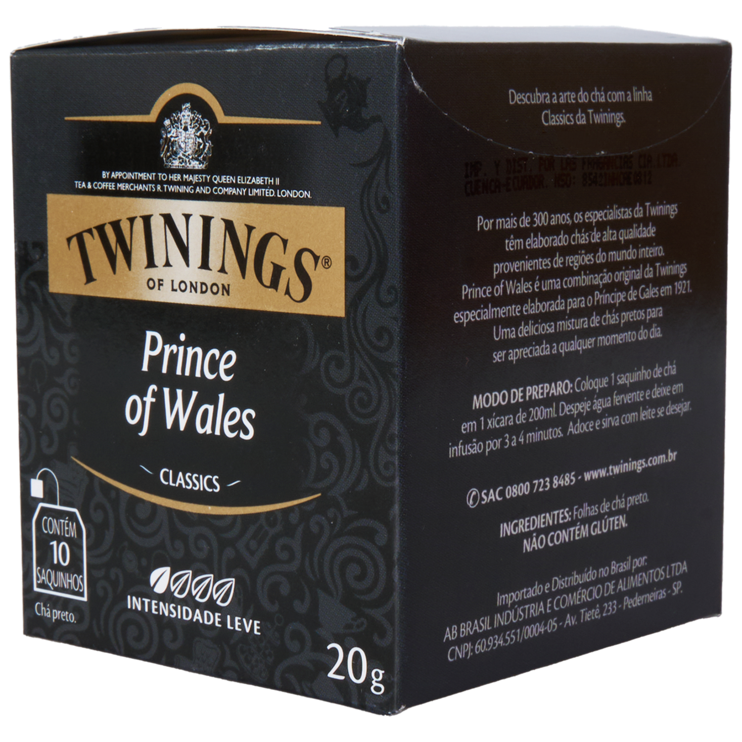 Té Prince Of Wales TWININGS 20 G