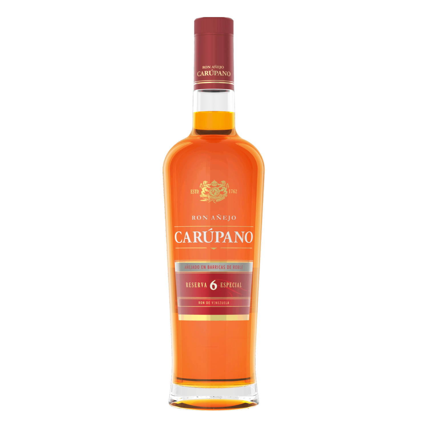 Ron Añejo Reserva 6 Años CARÚPANO 750 Ml