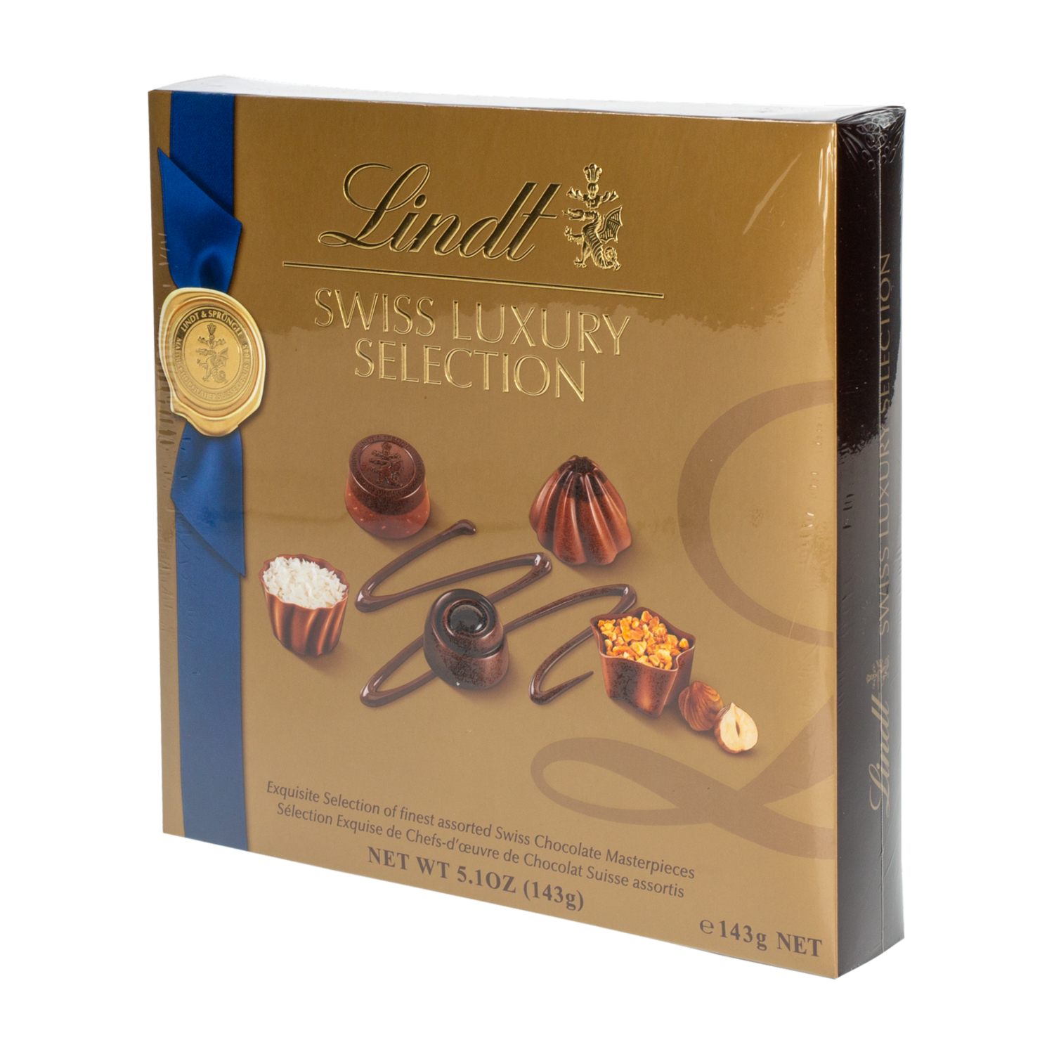 Bombones De Chocolate Swiss Luxury LINDT 143 G