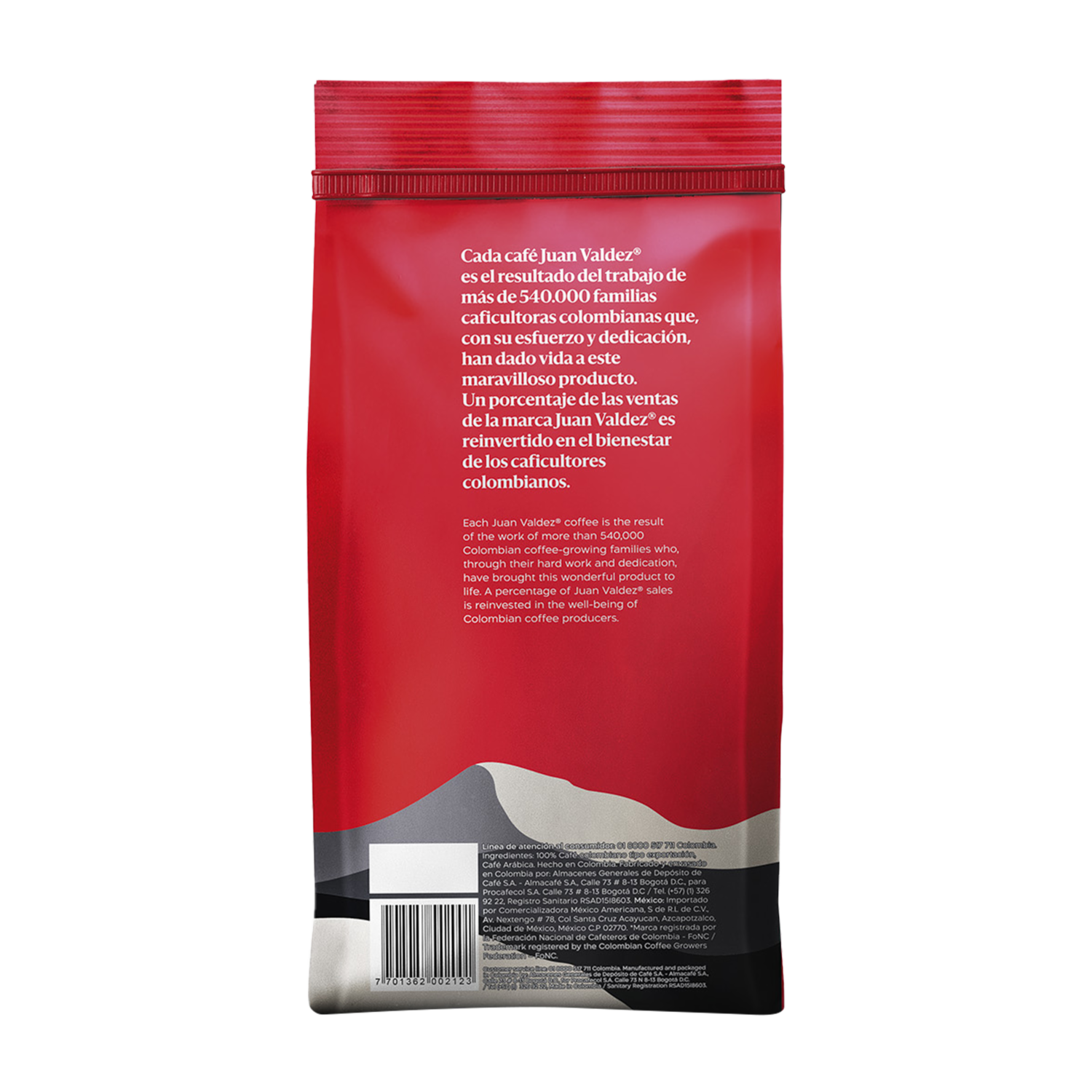 Café En Grano Volcán JUAN VALDEZ 454 G