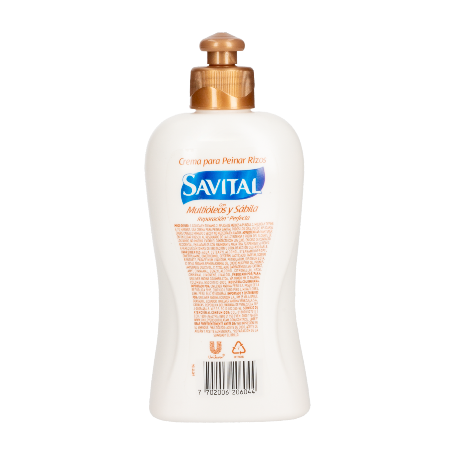 Crema Para Peinar Con  Multiaceites SEDAL 275 Ml