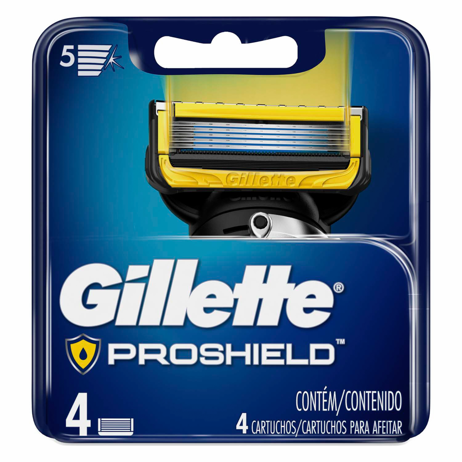 Repuestos De Afeitadora Fusión Proshld GILLETTE X 4 Uds