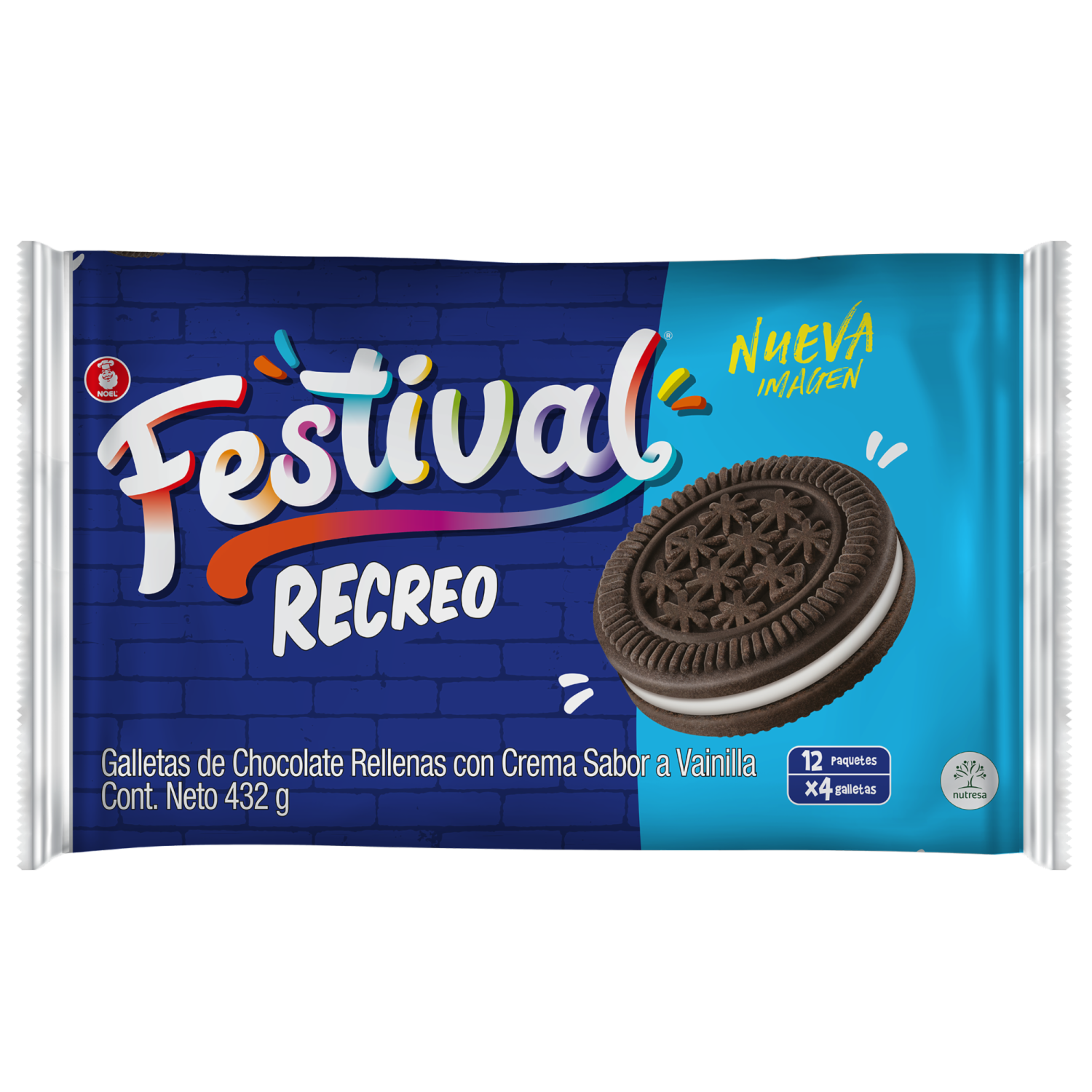 Galletas Dulces Recreo Noel FESTIVAL 432 G
