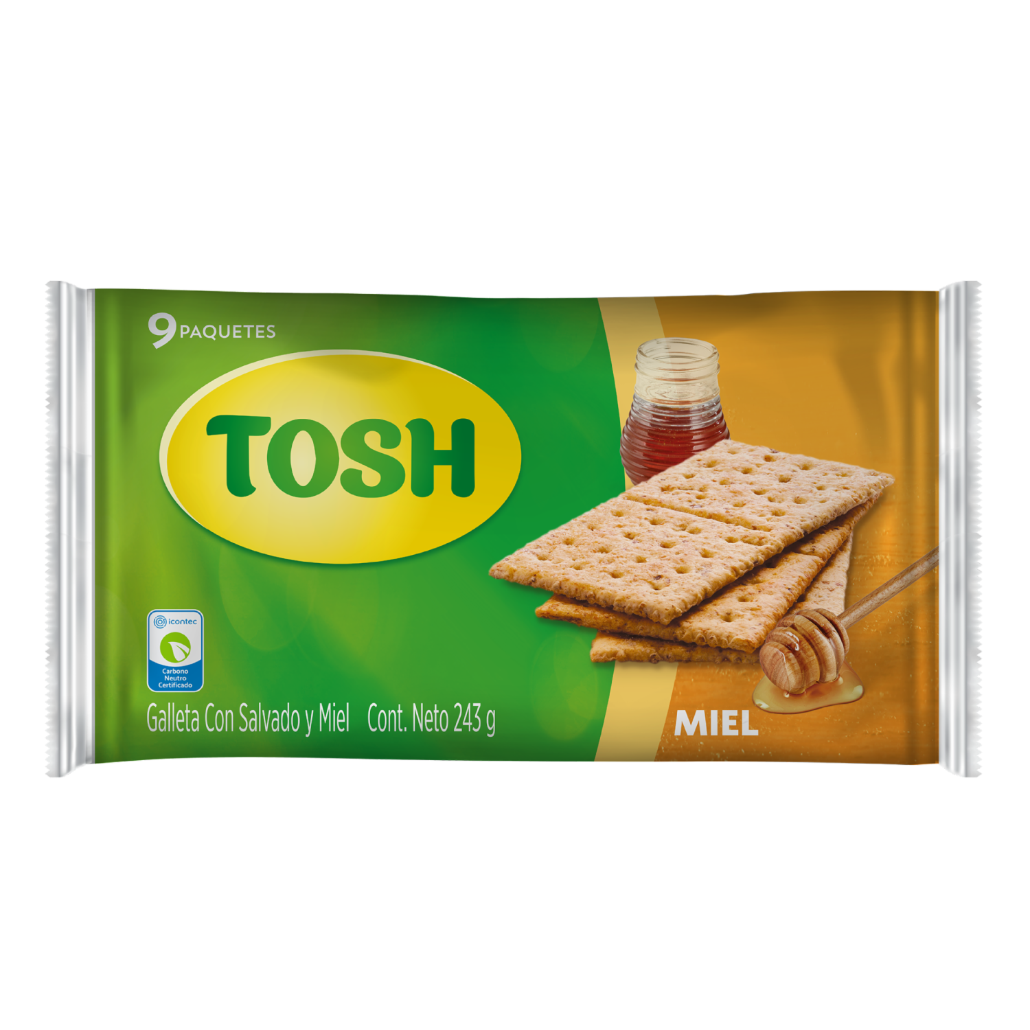 Galleta De Miel TOSH 270 G