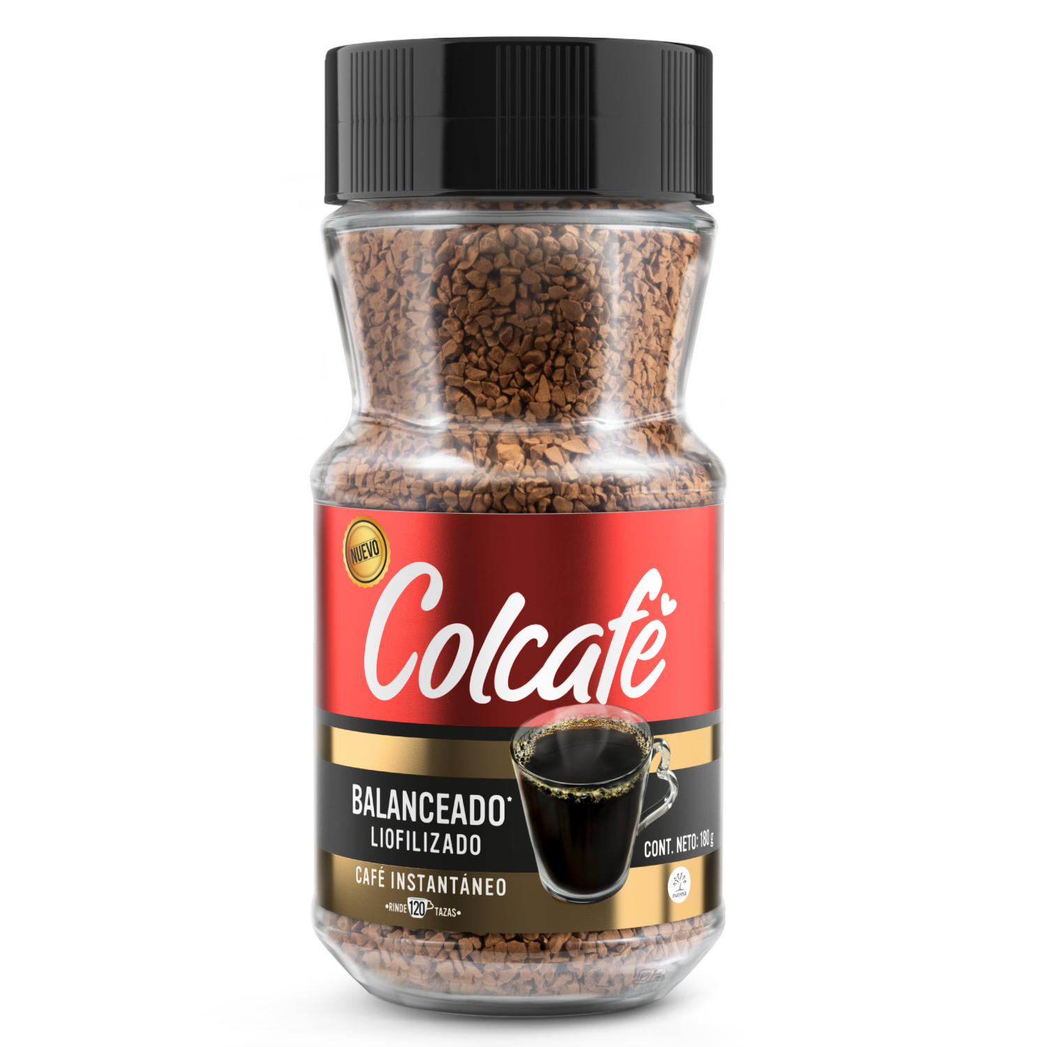Café Instantáneo Liofilizado COLCAFÉ 180 G