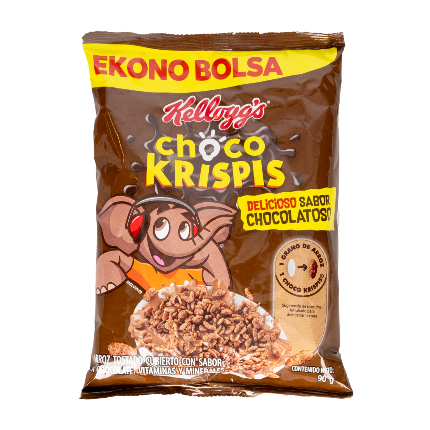 Cereal De Arroz Tostado Con Chocolate CHOCO KRISPIS 90 G