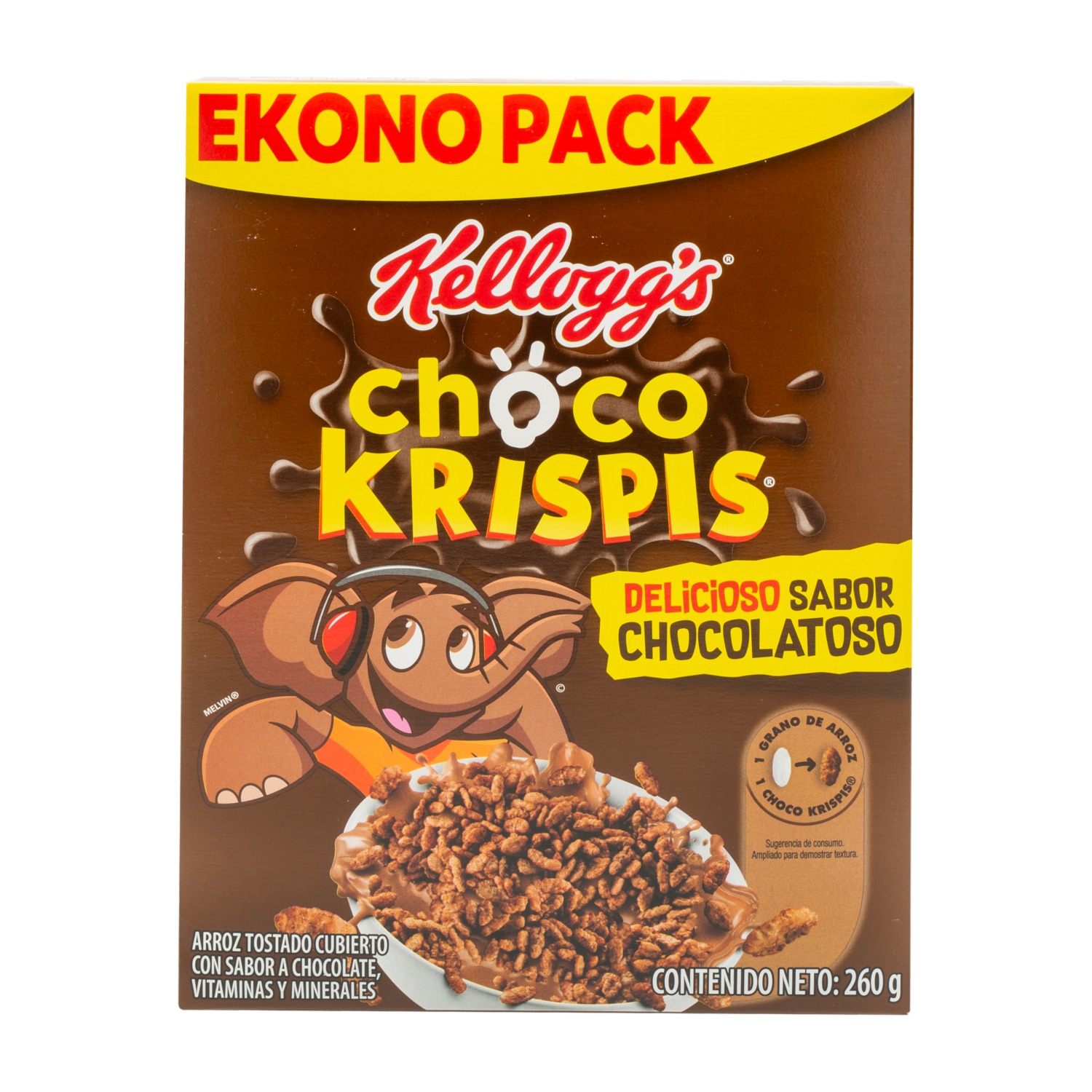 Cereal De Arroz Tostado Con Chocolate CHOCO KRISPIS 260 G