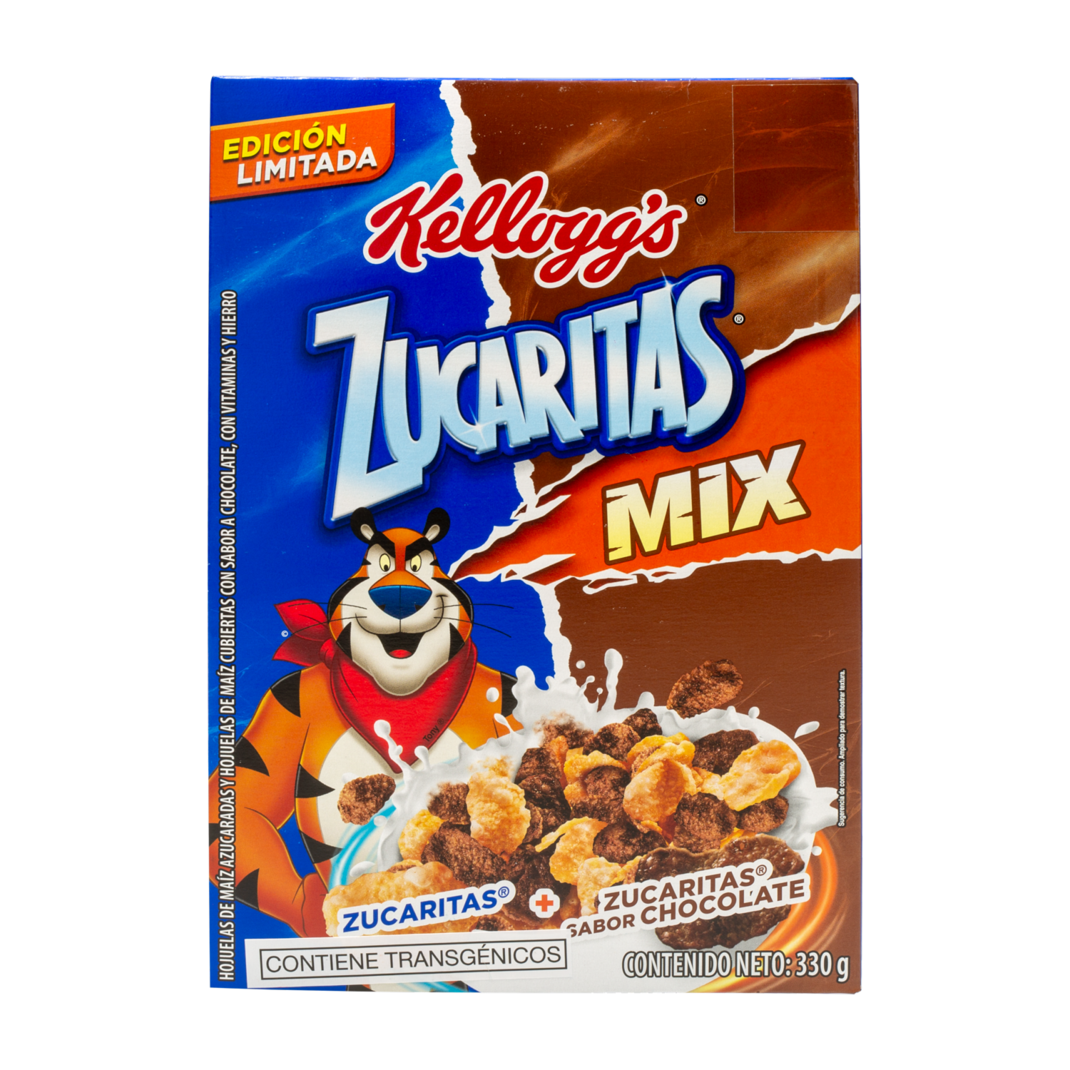 Cereal De Maíz Sabor Azúcar Y Chocolate ZUCARITAS 330 G