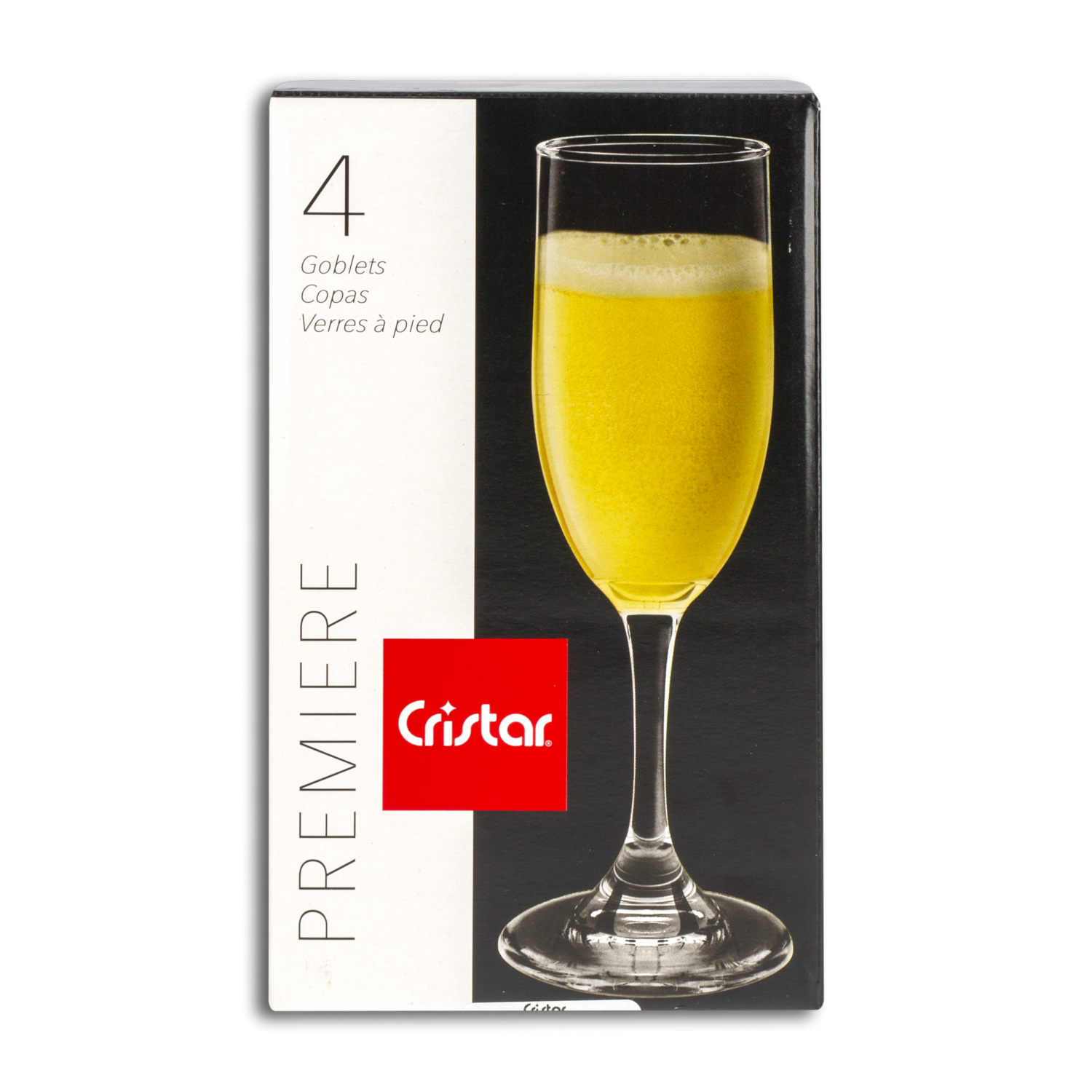 Set De Copas De Champagne Hemisphere Premiere CRISTAR Unidad
