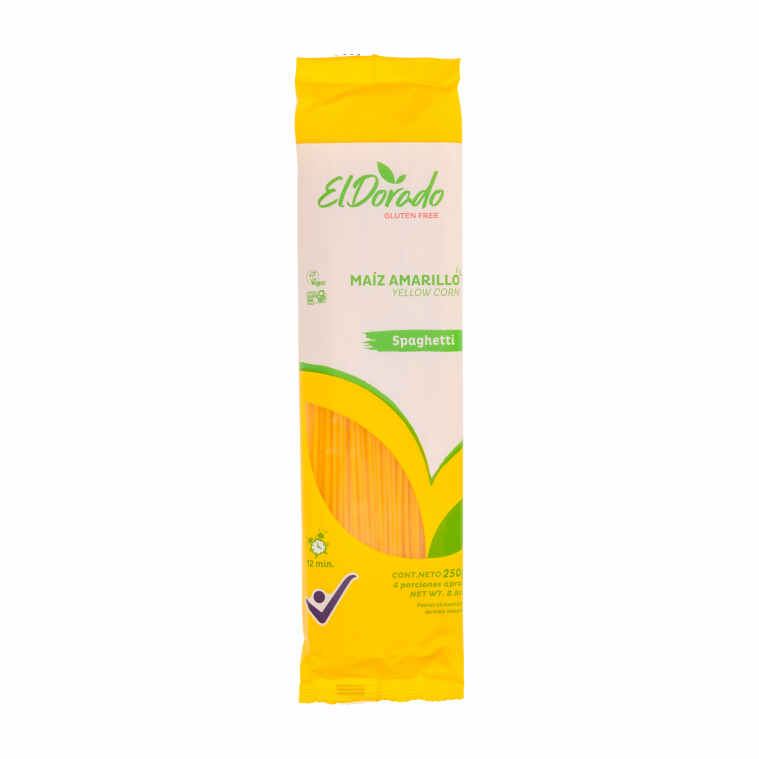 Pasta De Maíz Spaghetti EL DORADO 250   G