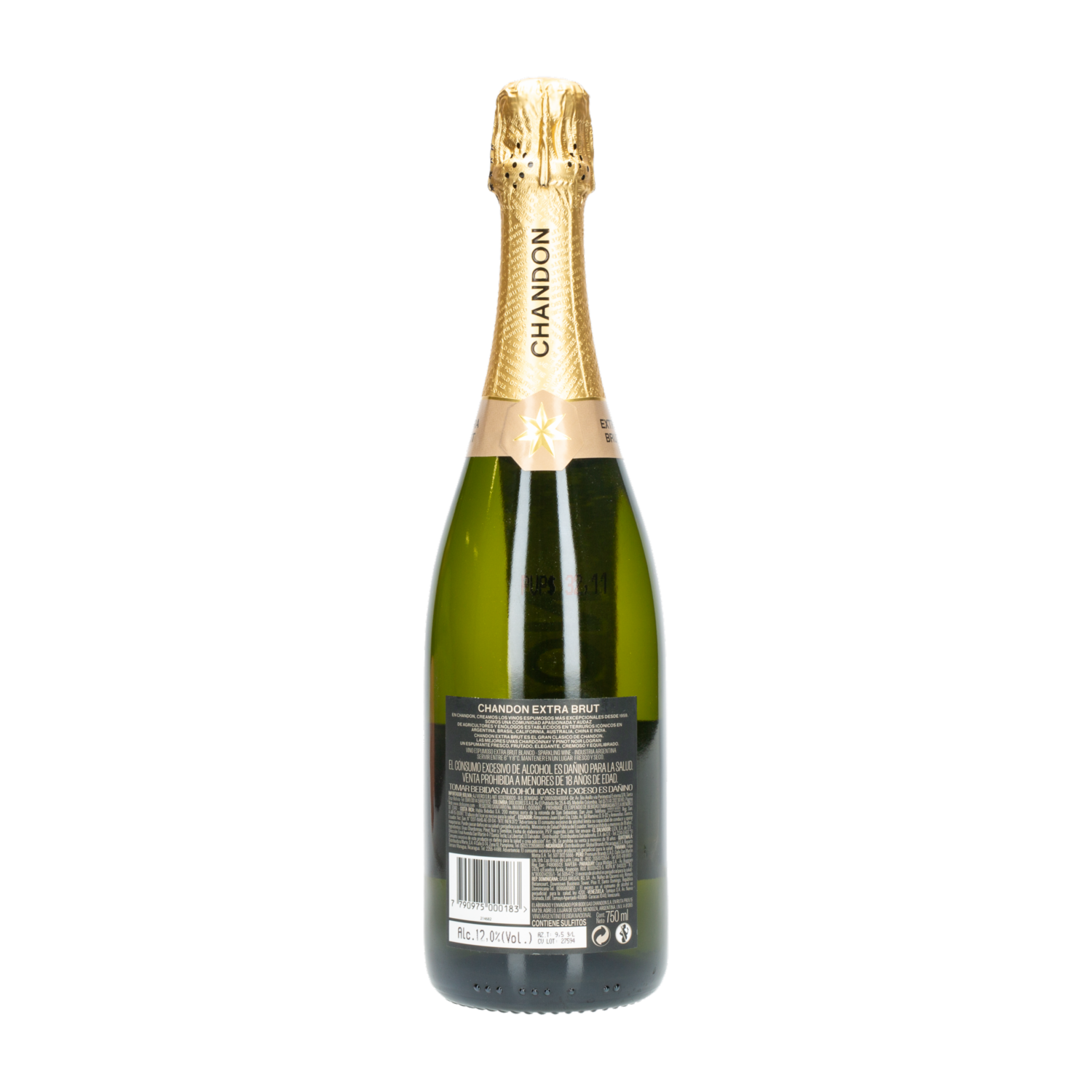 Espumante Argentino Extra Brut CHANDON 750 Ml