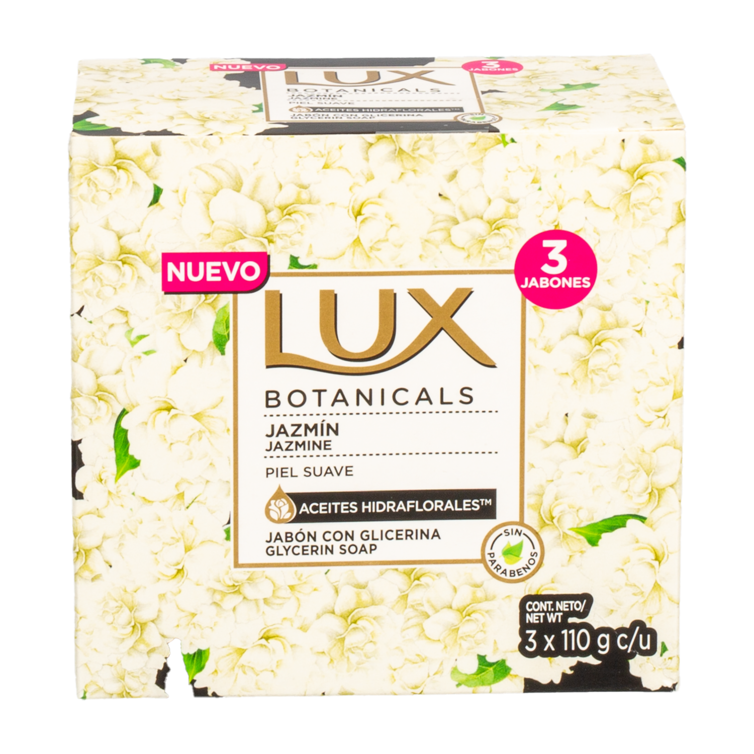 Jabón En Barra Fragancia Jazmín LUX 3x100G