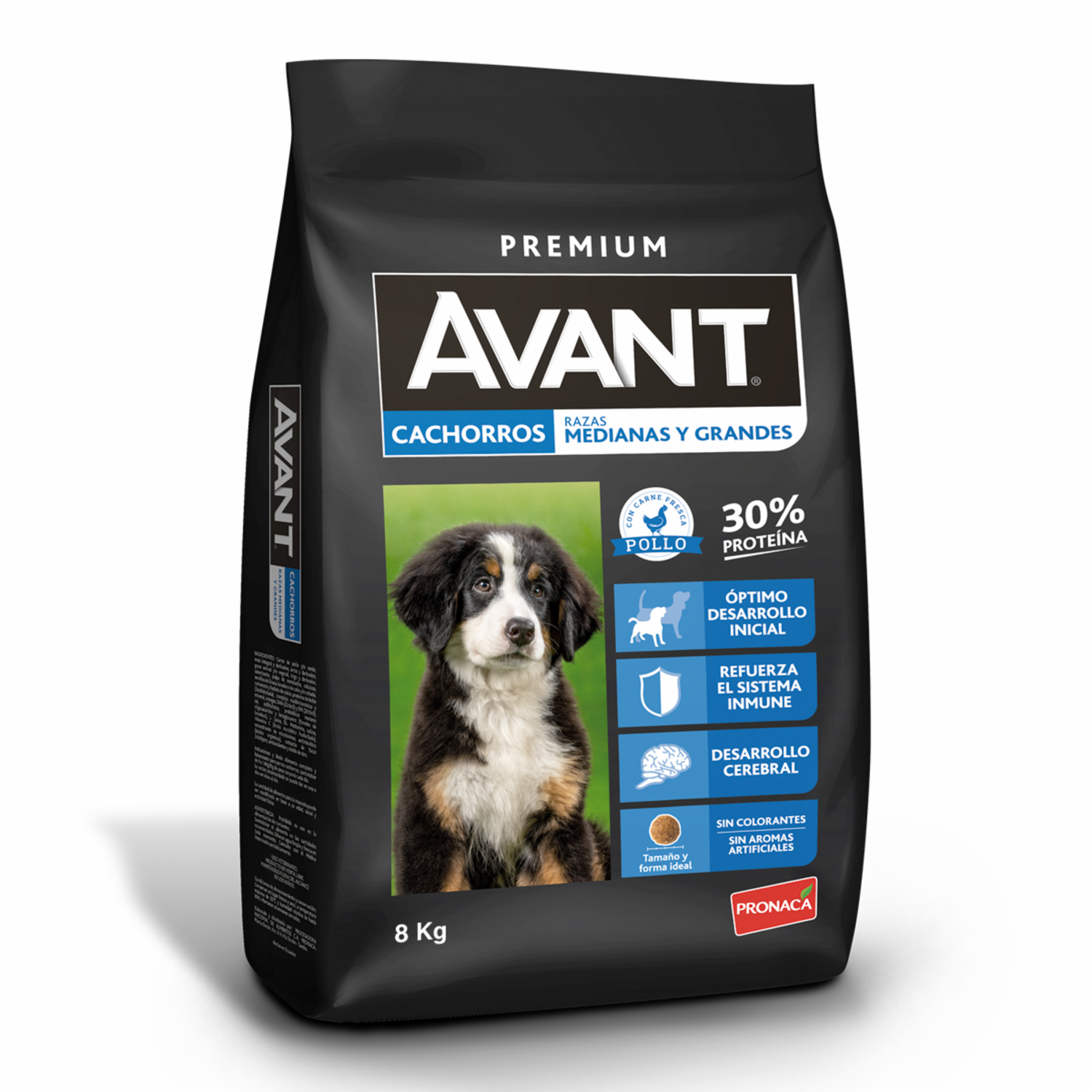 Alimento Para Perros Cachorro Razas Medianas Y Grandes AVANT 8 Kg