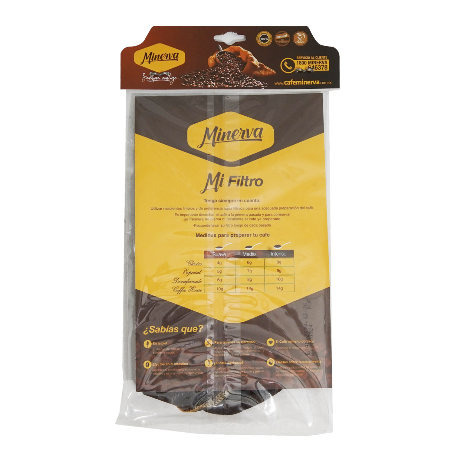 Filtro De Tela Para Café MINERVA 13 X 25 Cm