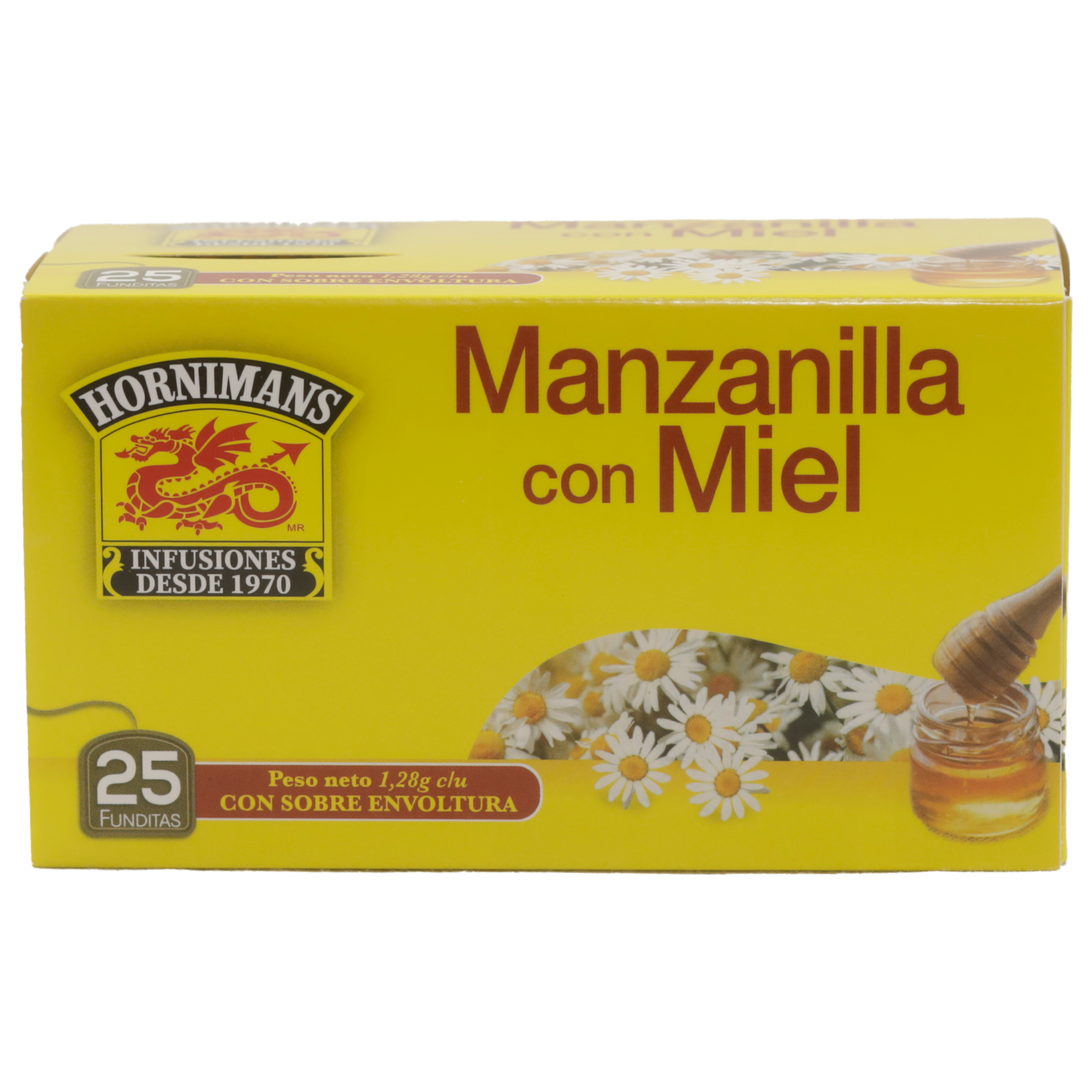 Infusión Manzanilla Y Miel HORNIMANS 25 x 1.28 G