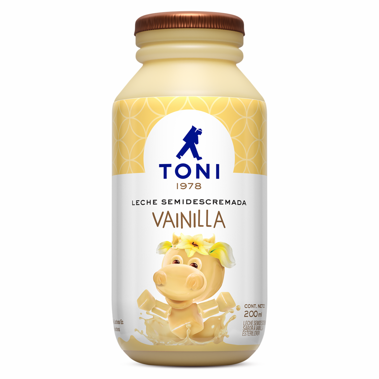 Leche Saborizada De Vainilla TONI 200 Ml