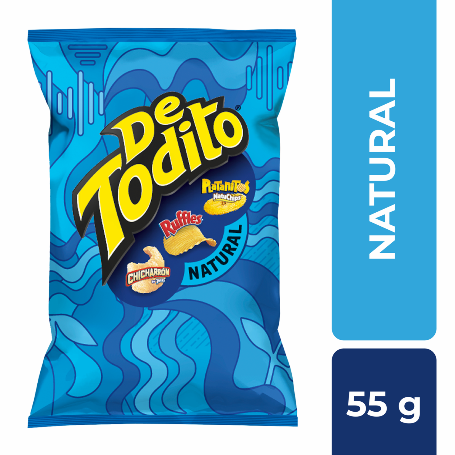 Bocaditos Surtidos Sabor Natural DE TODITO 55 G