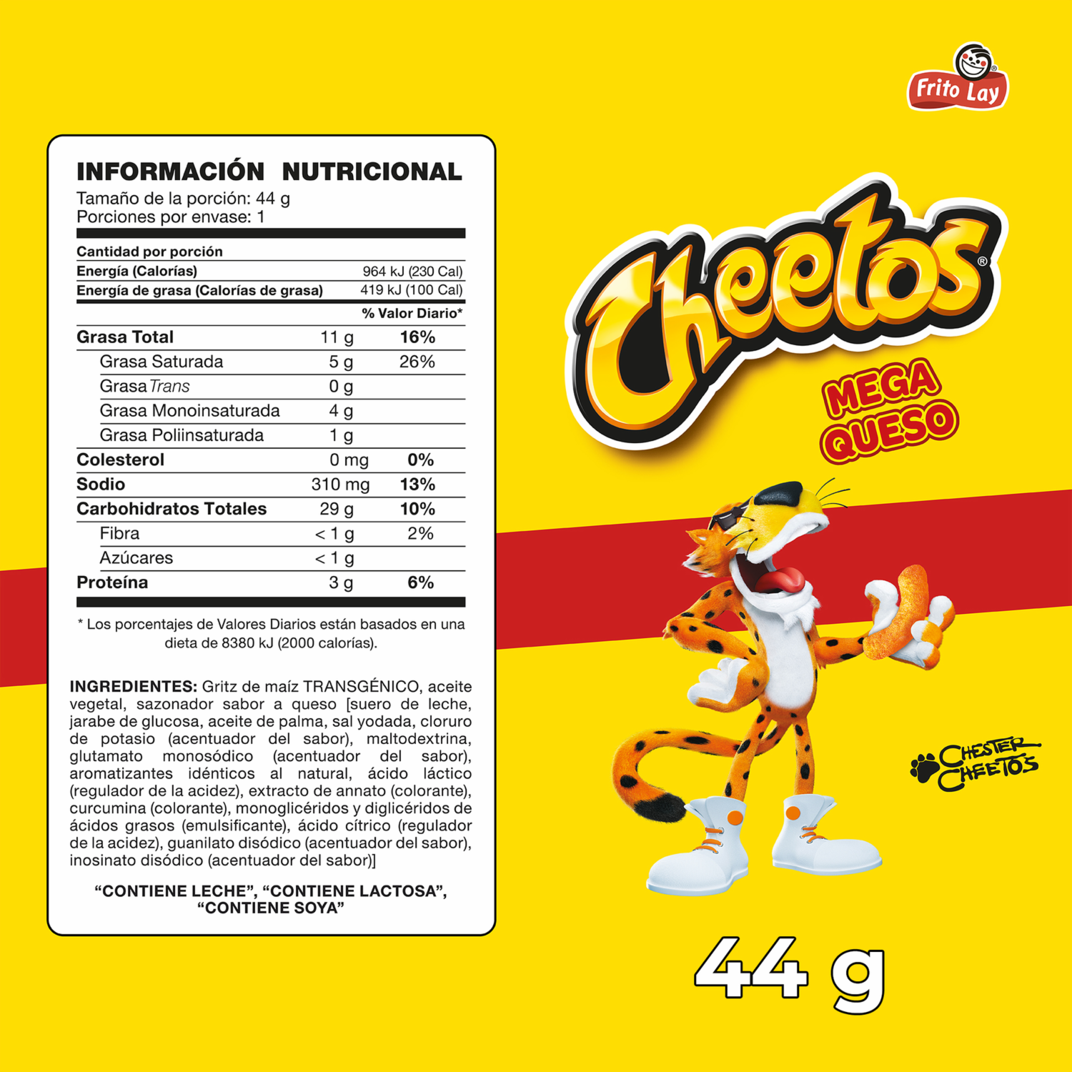 Bocaditos De Maíz Horneados Con Sabor A Queso CHEETOS 44 G