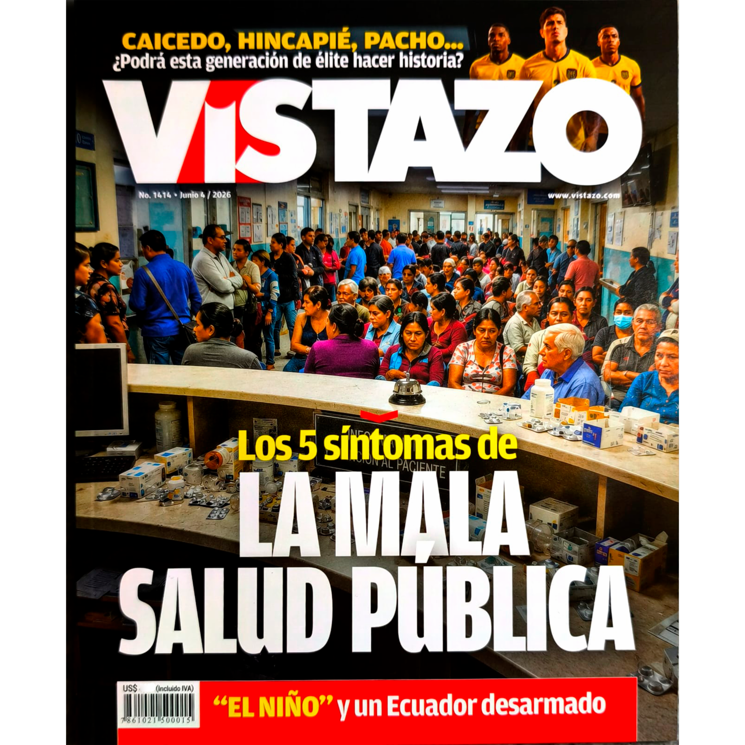 Revista De Variedades VISTAZO Última Edición