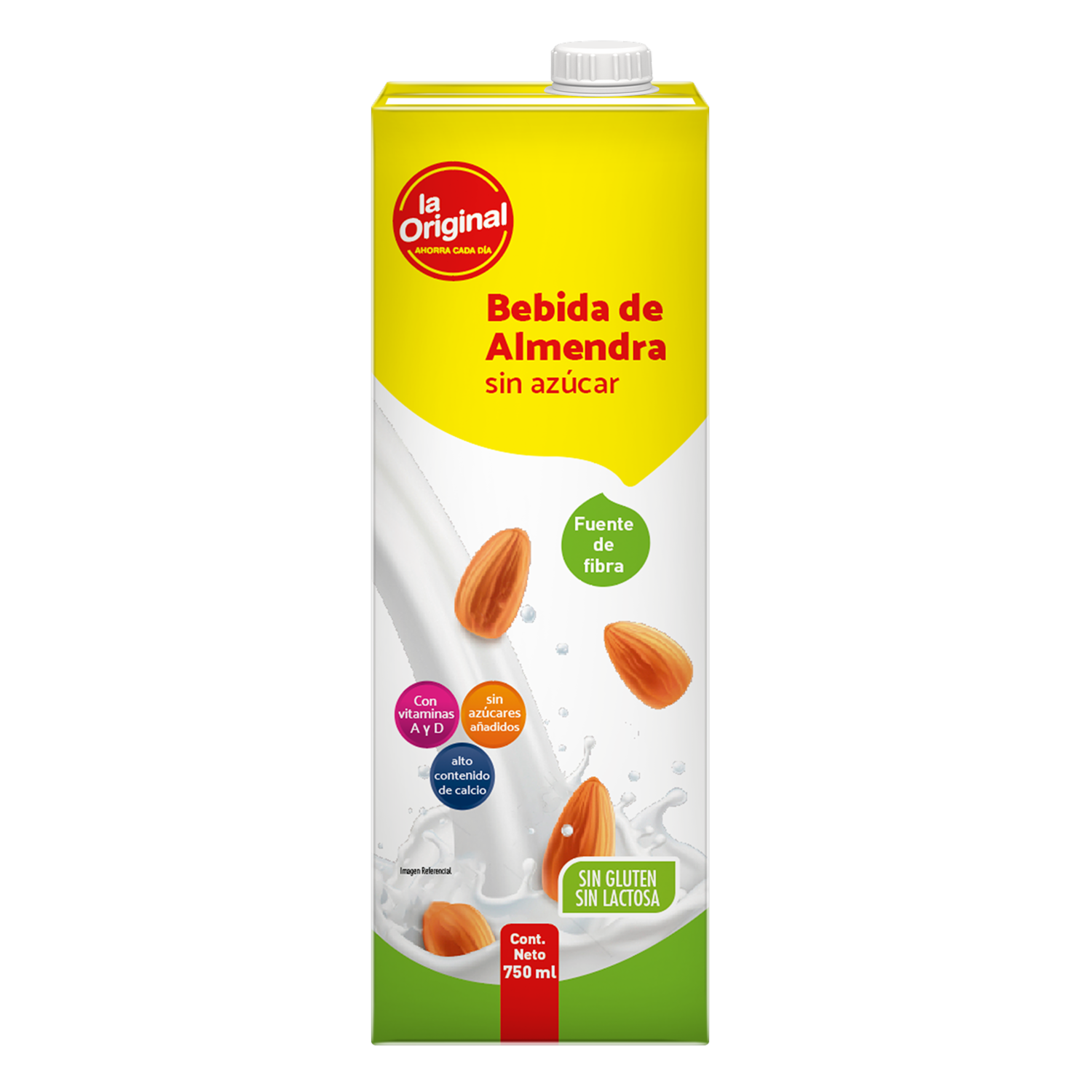 Bebida De Almendras Sin Azúcar LA ORIGINAL 750 G